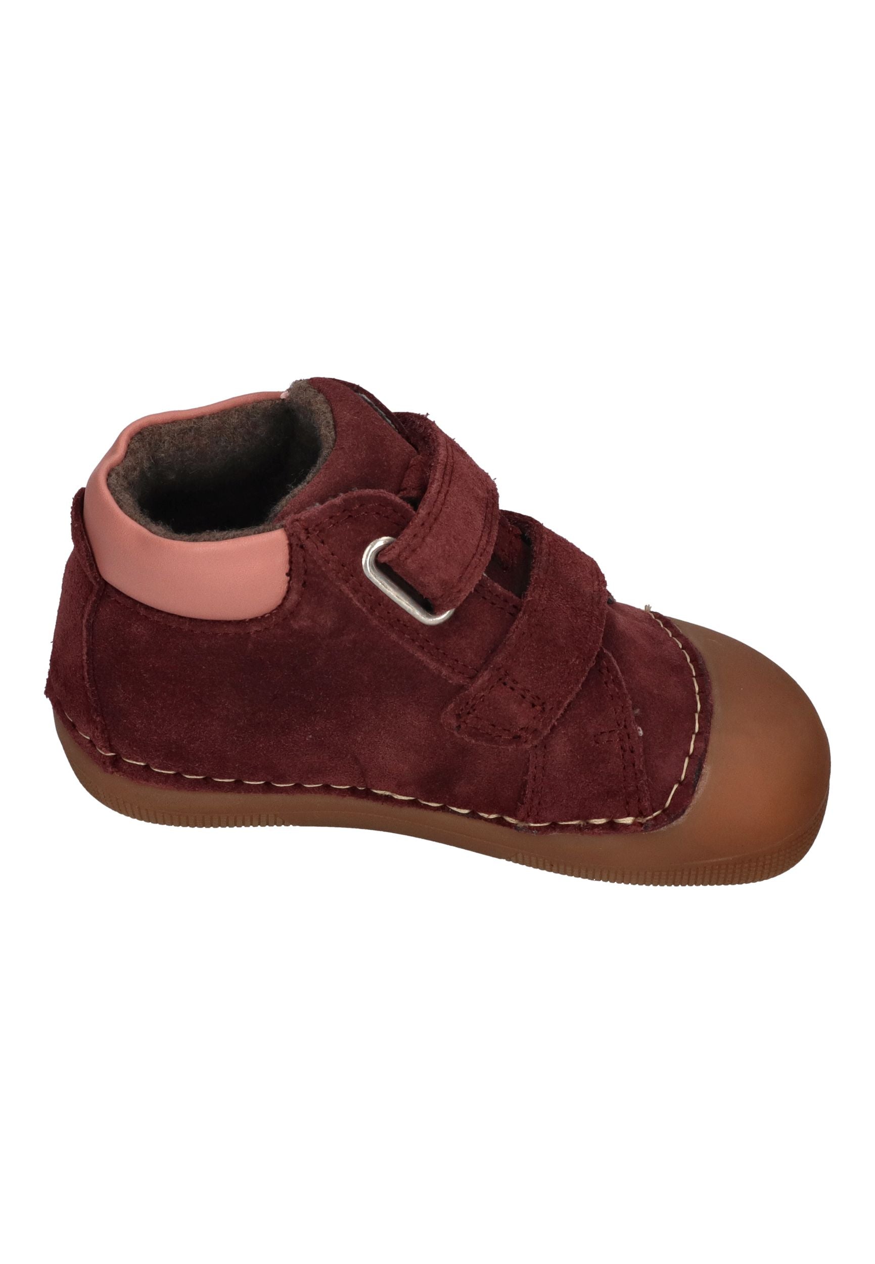 KOEL Barefoot Kleinkind Übergangsschuhe Sneakers AUSTIN SUEDE bordo