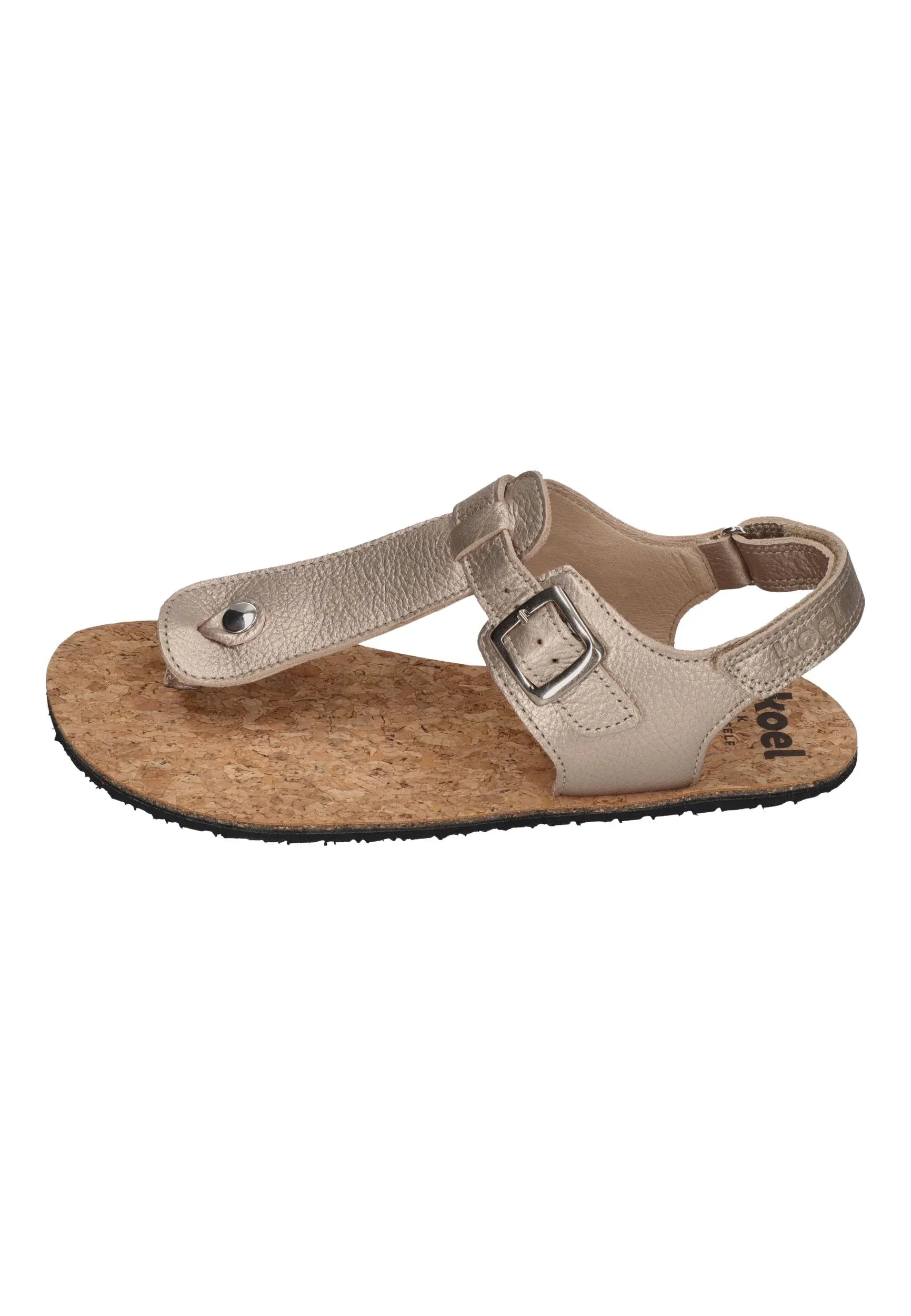 KOEL Barefoot Teenager Sandalen ABRIANA METALLIC champagne – Sandalen & Sandaletten - Gold | shoedealo.shop – Bild 2