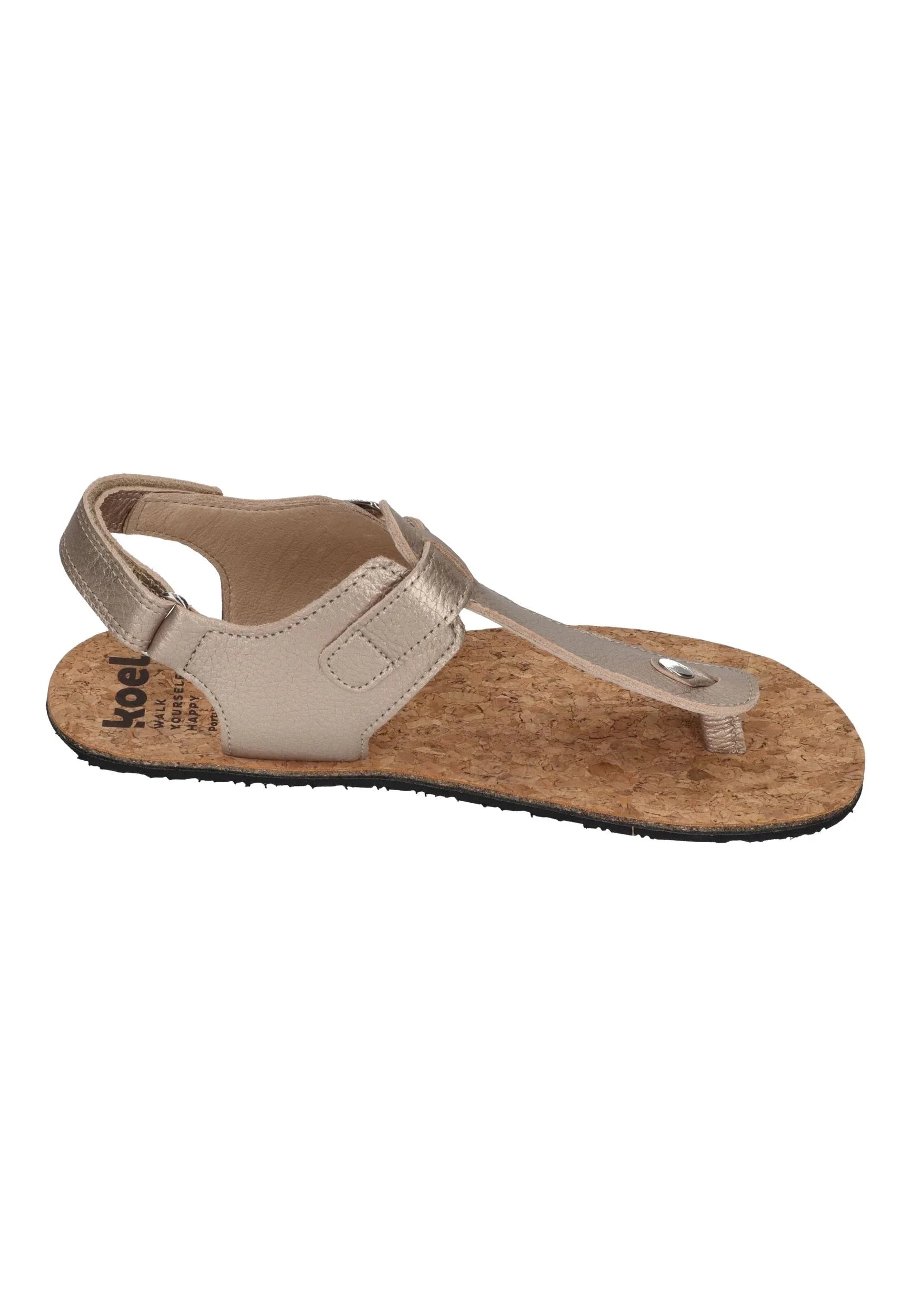 KOEL Barefoot Kinder Sandalen ABRIANA METALLIC champagne – Sandalen & Sandaletten - Braun | shoedealo.shop – Bild 4