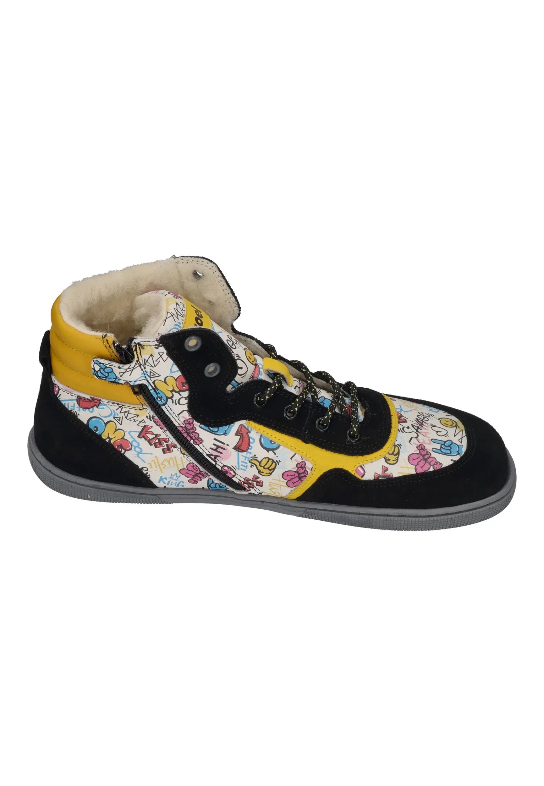 KOEL Barefoot Teenager Sneakers DANISH NAPPA 002 yellow