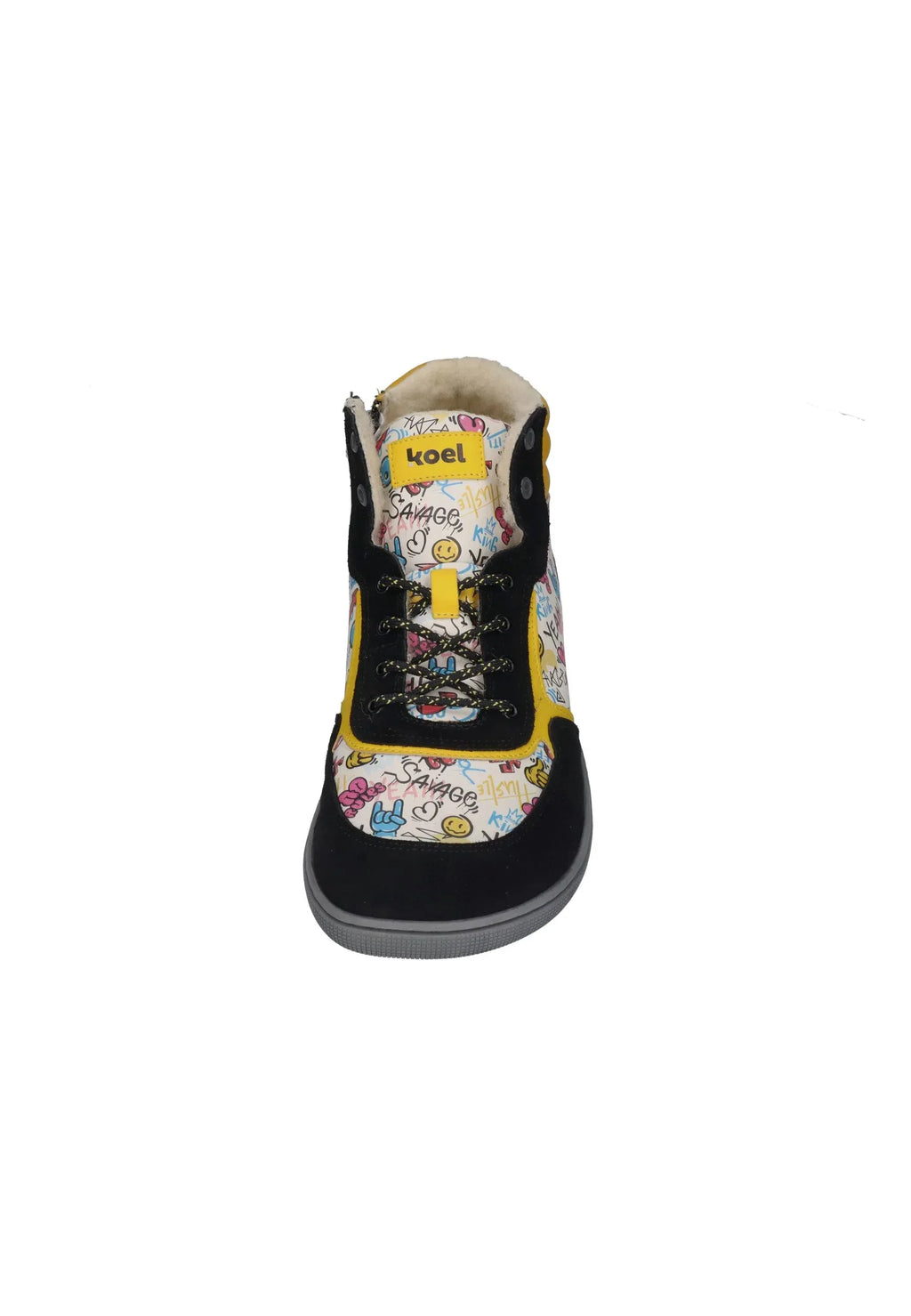 KOEL Barefoot Teenager Sneakers DANISH NAPPA 002 yellow