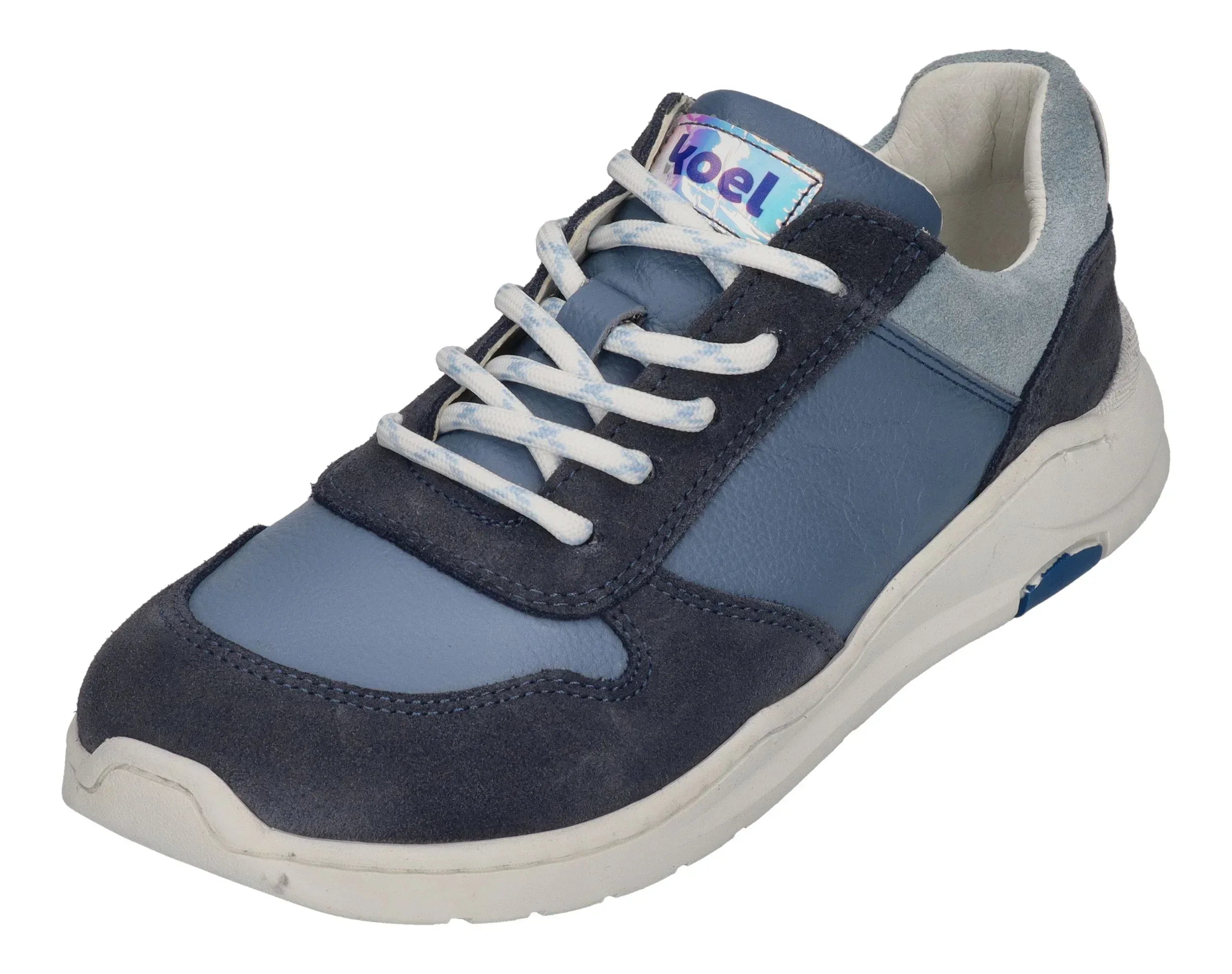 KOEL Kinder Barefoot Sneakers SKATE celeste