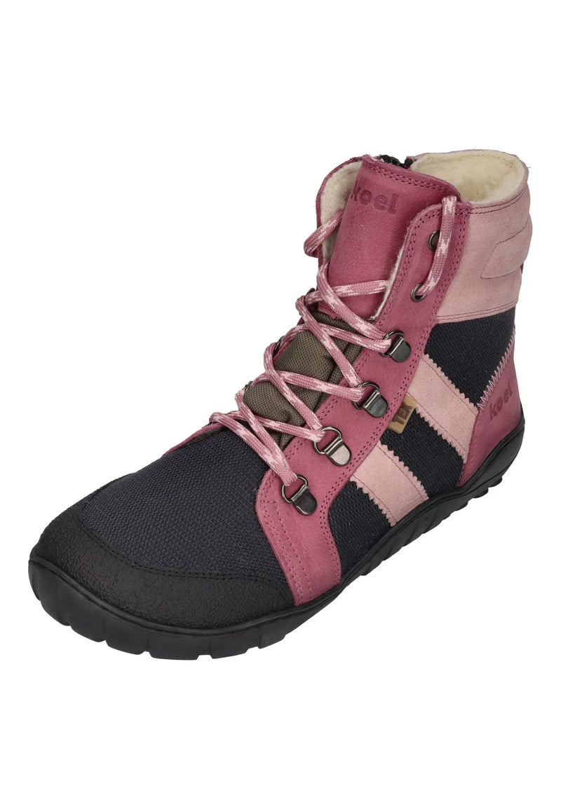KOEL Barefoot Teenager Stiefel MILONI 2.0 HYDRO WP pink