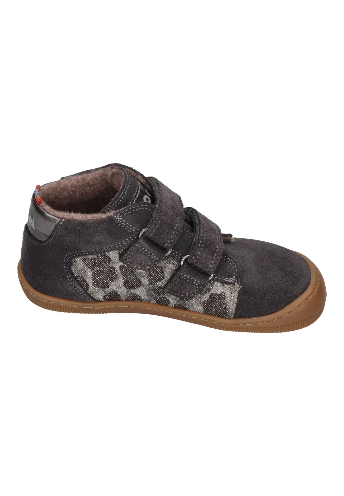 KOEL Barefoot gefütterte Kinder Sneakers DYLA FANTASY dark grey
