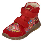 KOEL Barefoot gefütterte Teenager Sneakers SILAS TEX PRINT red – Sneaker - Mehrfarbig | shoedealo.shop