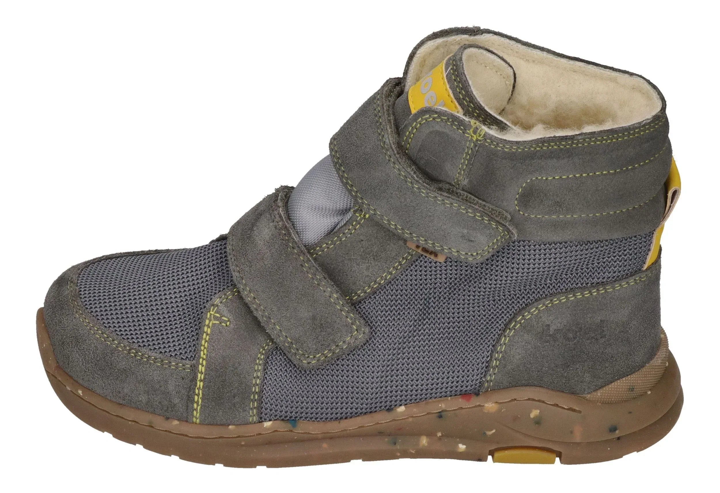 KOEL Barefoot gefütterte Kinder Sneakers SILAS TEX grey