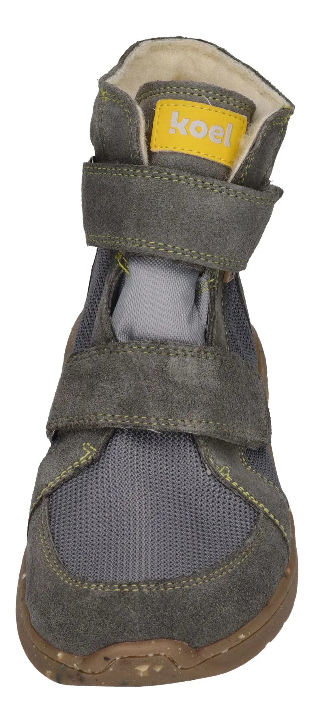 KOEL Barefoot gefütterte Kinder Sneakers SILAS TEX grey