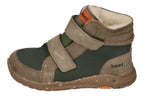 KOEL Kinder Barefoot gefütterte Sneakers SILAS TEX olive