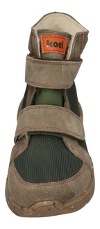 KOEL Kinder Barefoot gefütterte Sneakers SILAS TEX olive