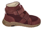 KOEL Barefoot gefütterte Teenager Sneakers SILAS TEX bordo