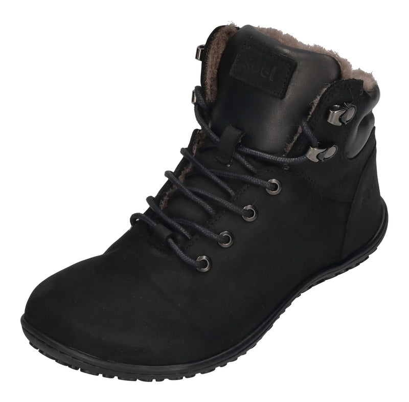 KOEL Damen Barefoot Booties ISIDORE LAMBSWOOL - black