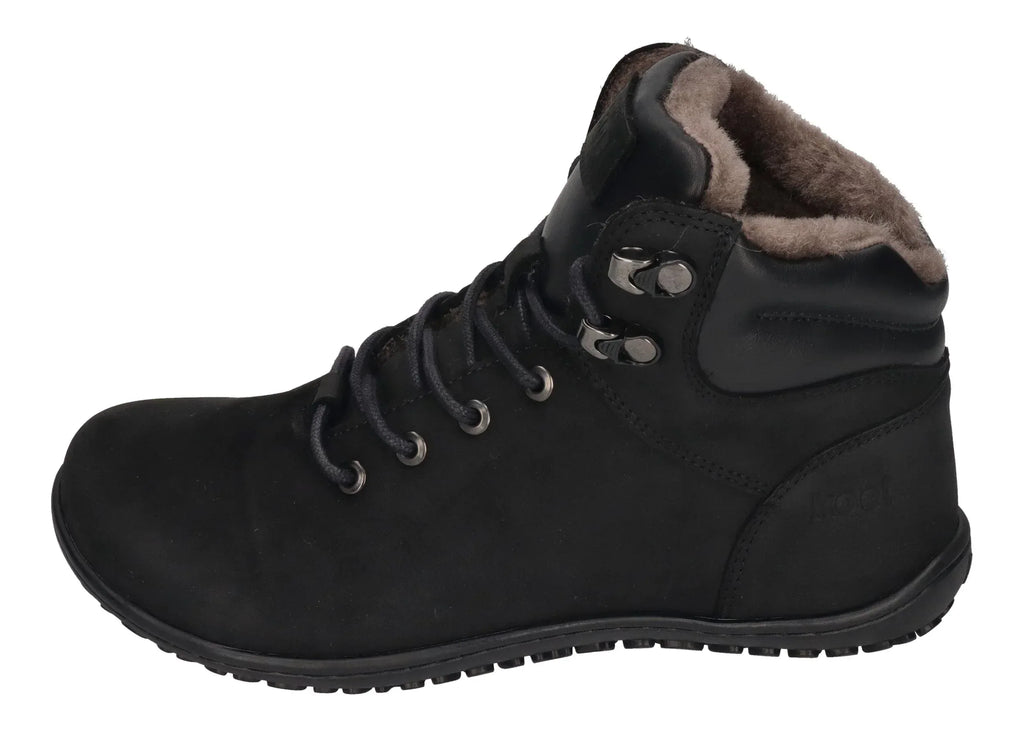 KOEL Damen Barefoot Booties ISIDORE LAMBSWOOL - black