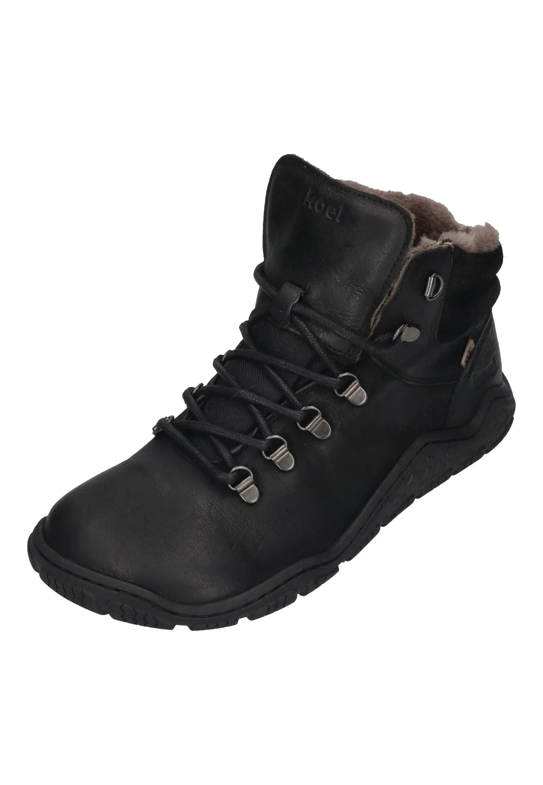 KOEL Damen Barefoot Booties RIKA LAMBSWOOL - black