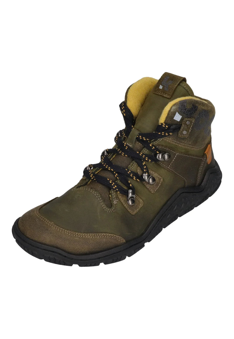 KOEL Damen Barefoot Outdoor Booties ROBA MERINO - olive