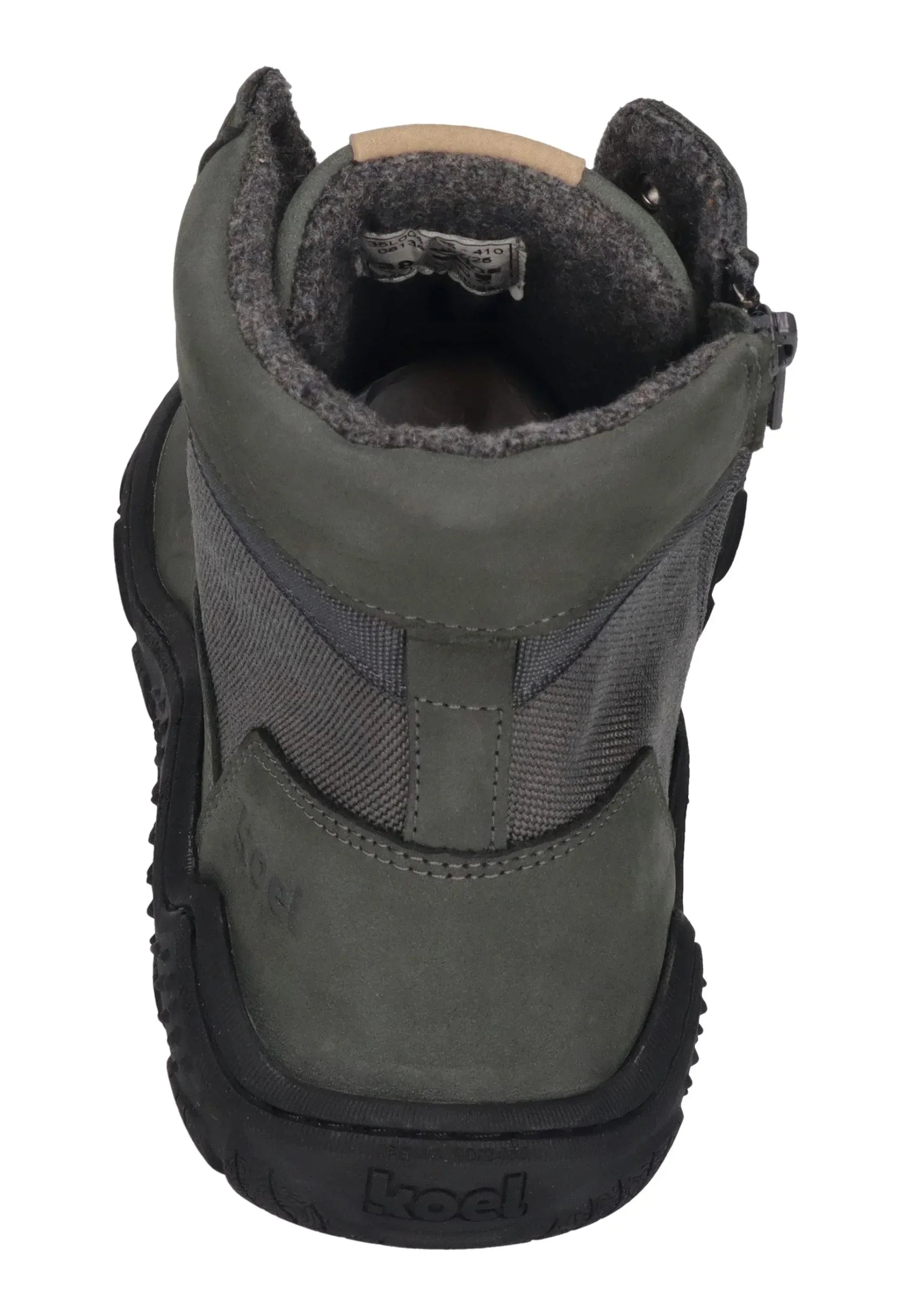 KOEL Damen Barefoot Booties ROMI MERINO - grey