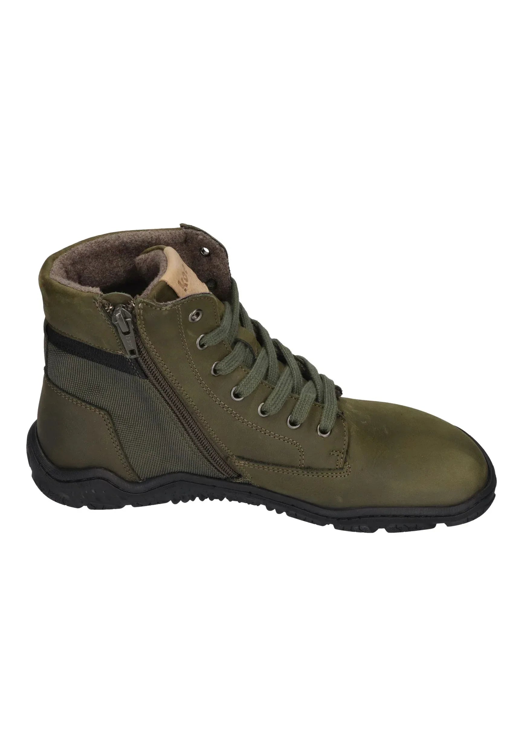 KOEL Damen Barefoot Booties ROMI MERINO - olive