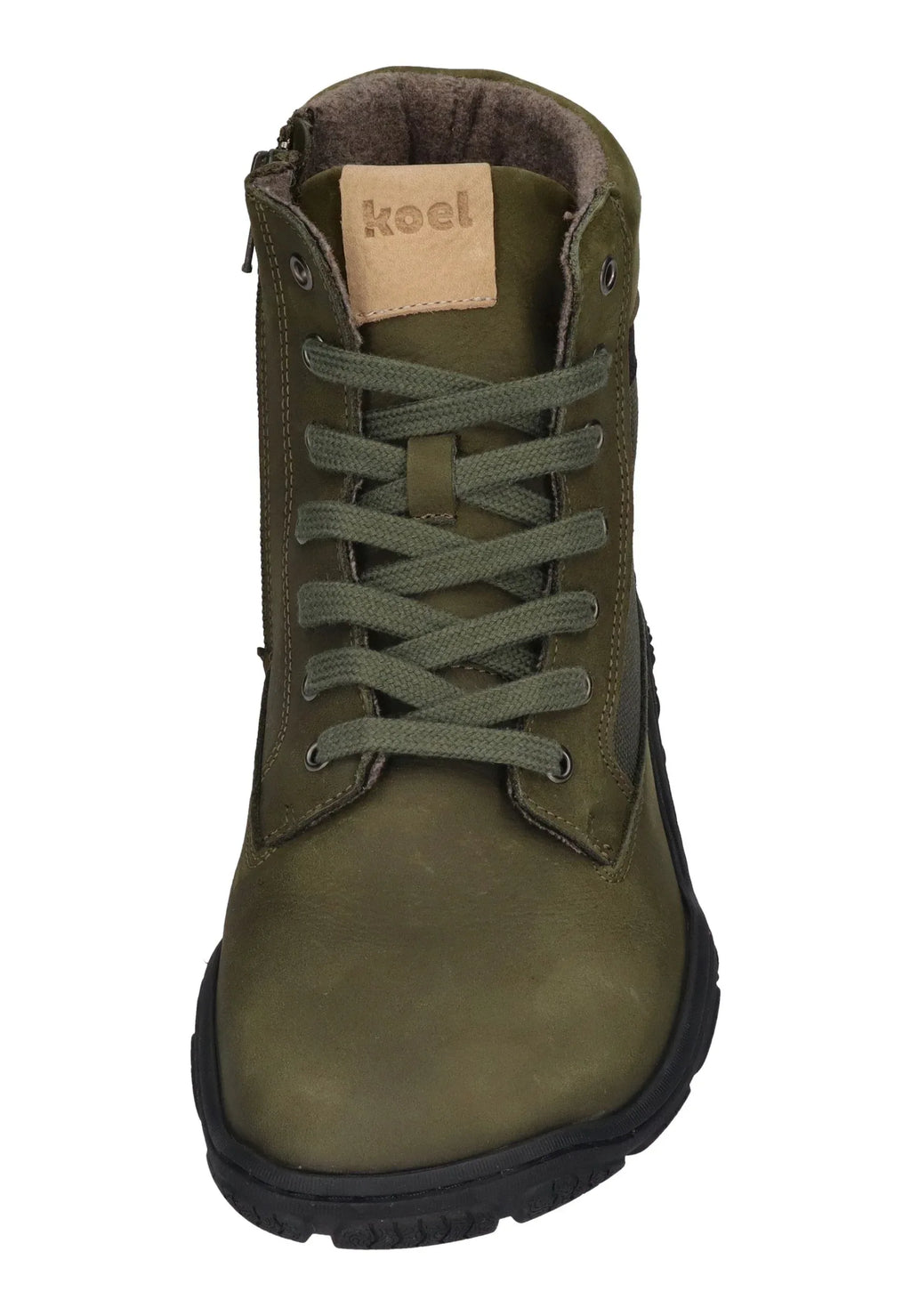 KOEL Damen Barefoot Booties ROMI MERINO - olive
