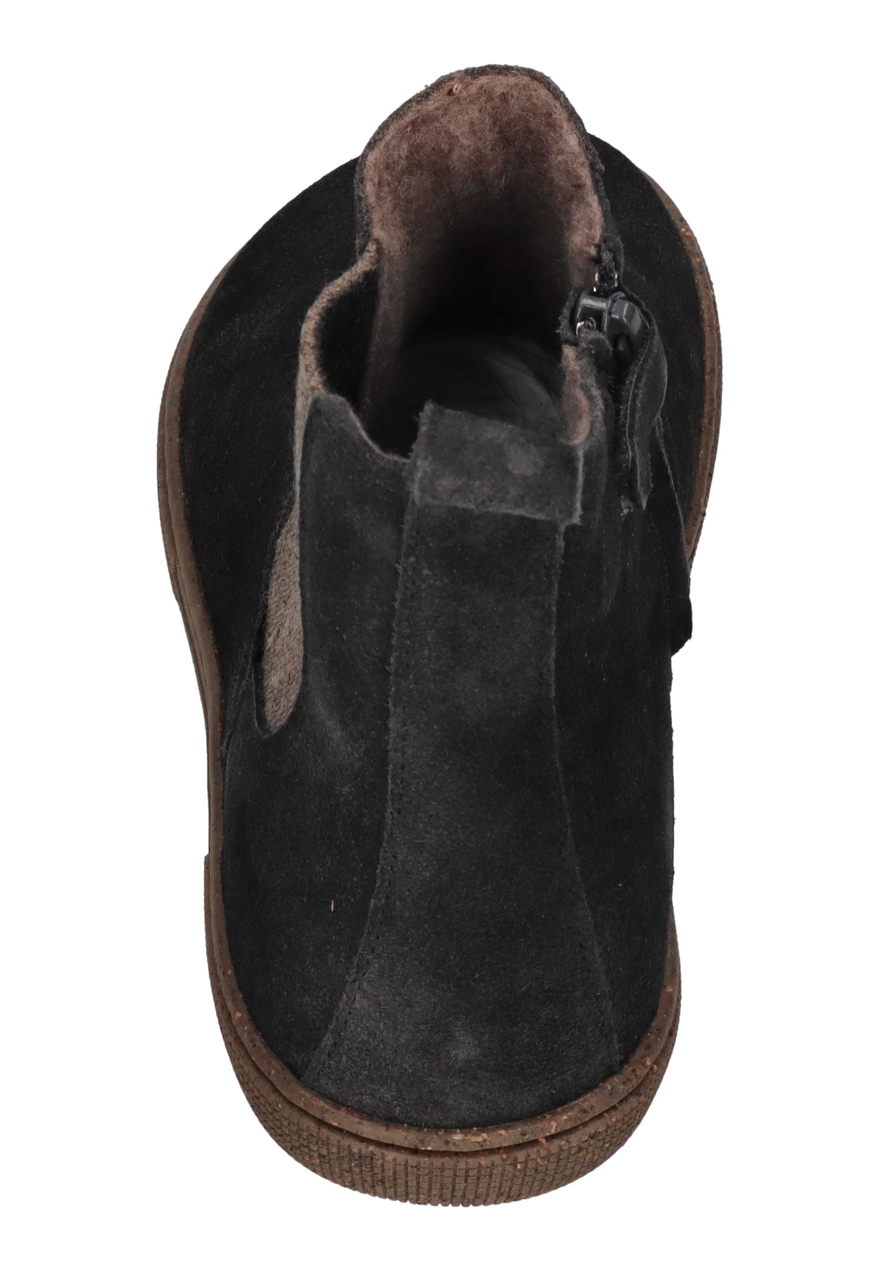 KOEL Damen Barefoot Chelsea Boots FILAS CLOUD WOOL dark grey