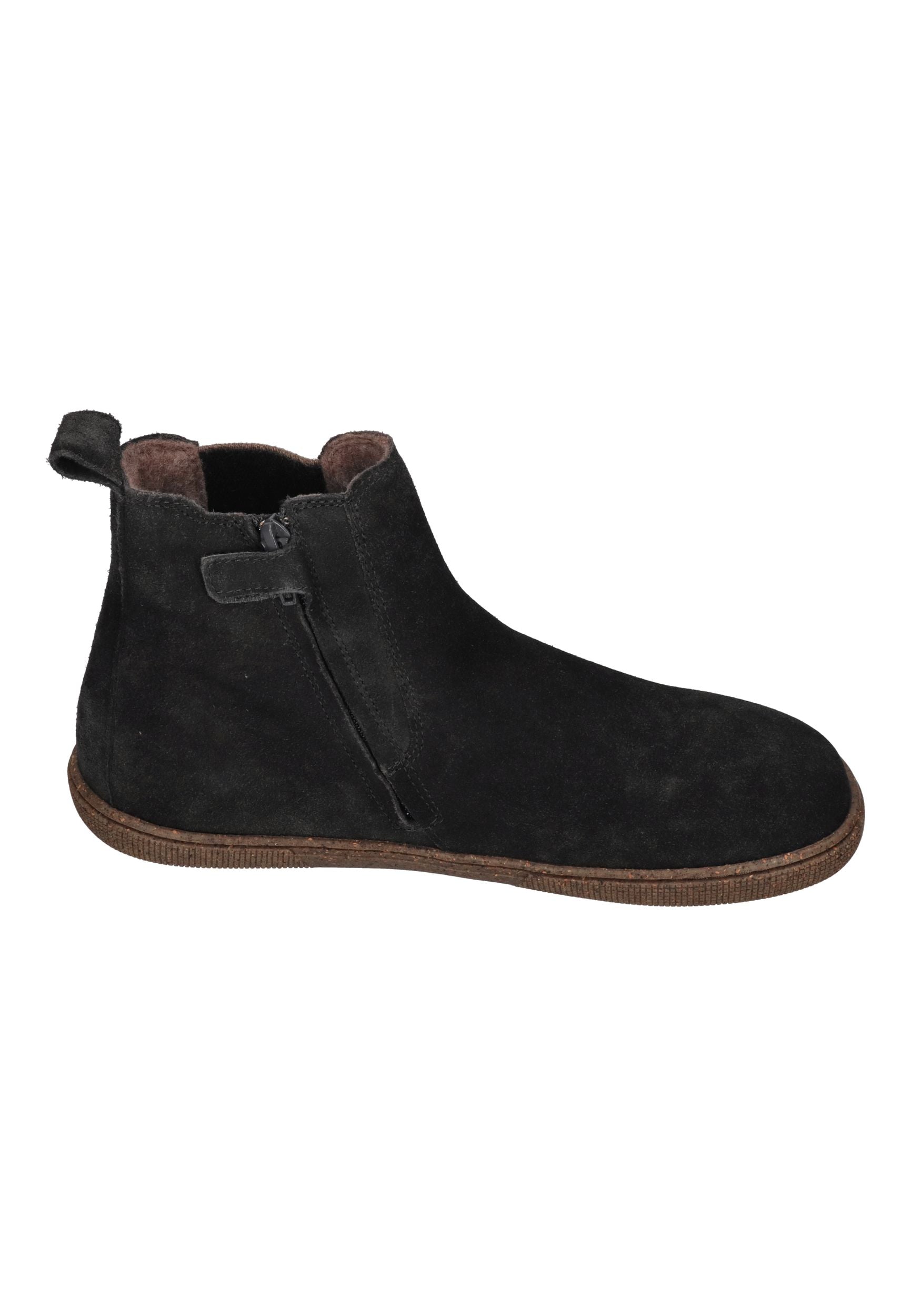 KOEL Damen Barefoot Chelsea Boots FILAS CLOUD WOOL dark grey
