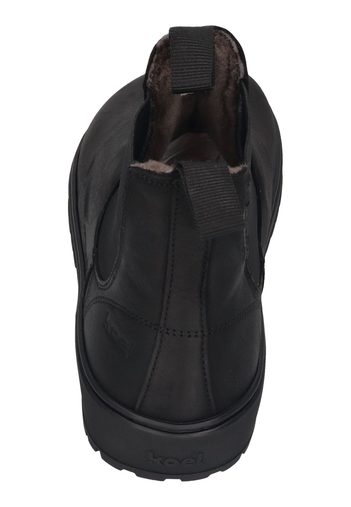 KOEL Damen Barefoot Chelseaboots GAVIEN HYDRO WOOL black