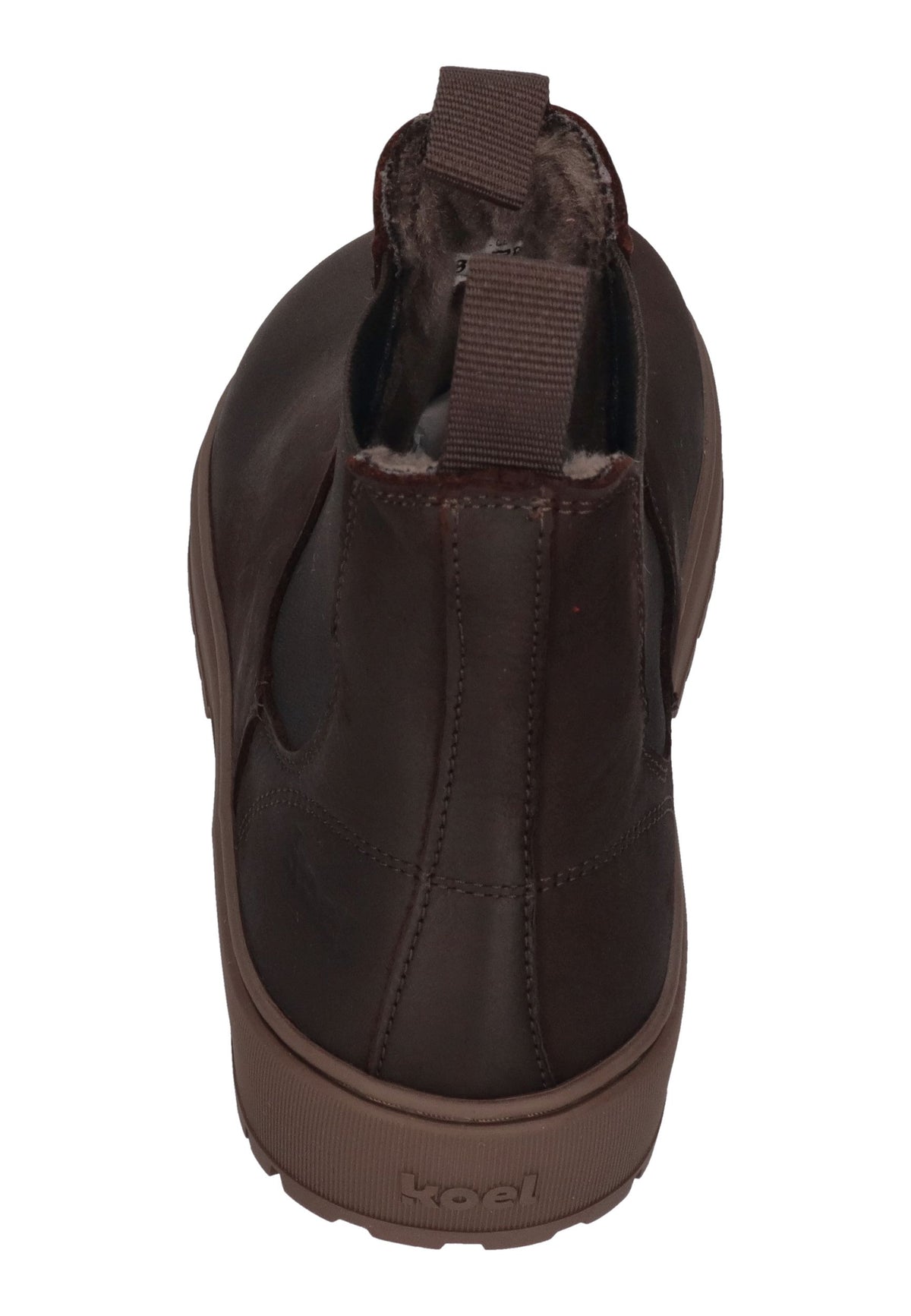 KOEL Damen Barefoot Chelseaboots GAVIEN HYDRO WOOL brown