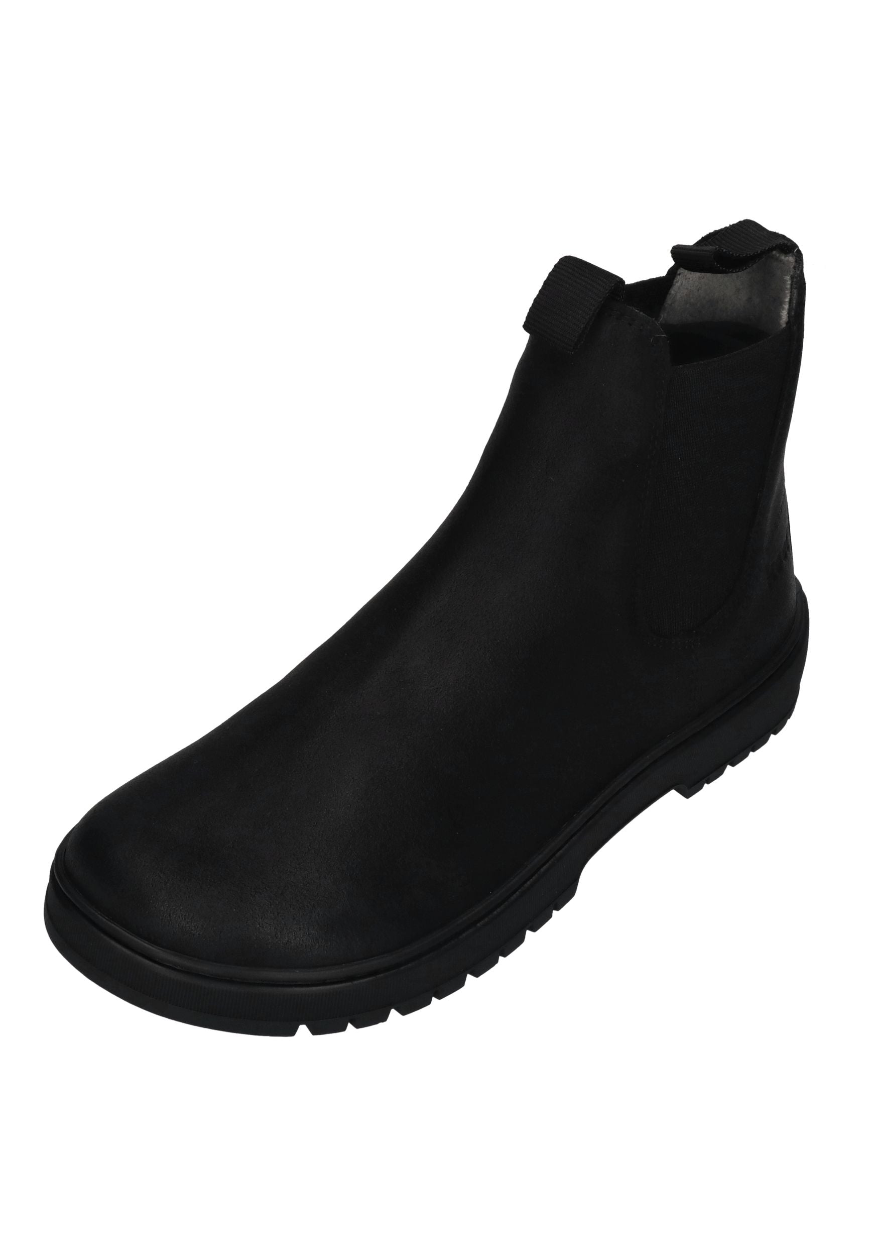 KOEL Damen Barefoot Chelseaboots GAVIEN SUEDE FELT black