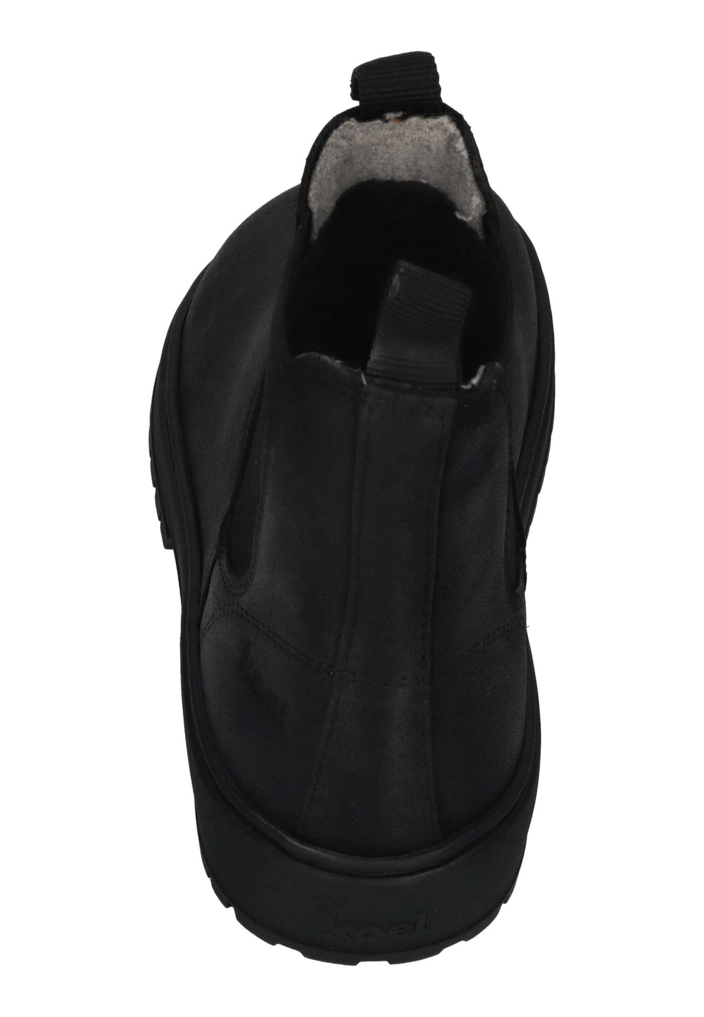 KOEL Damen Barefoot Chelseaboots GAVIEN SUEDE FELT black