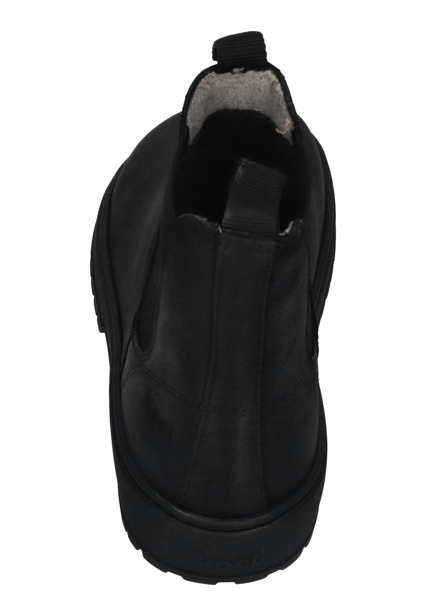 KOEL Damen Barefoot Chelseaboots GAVIEN SUEDE FELT black
