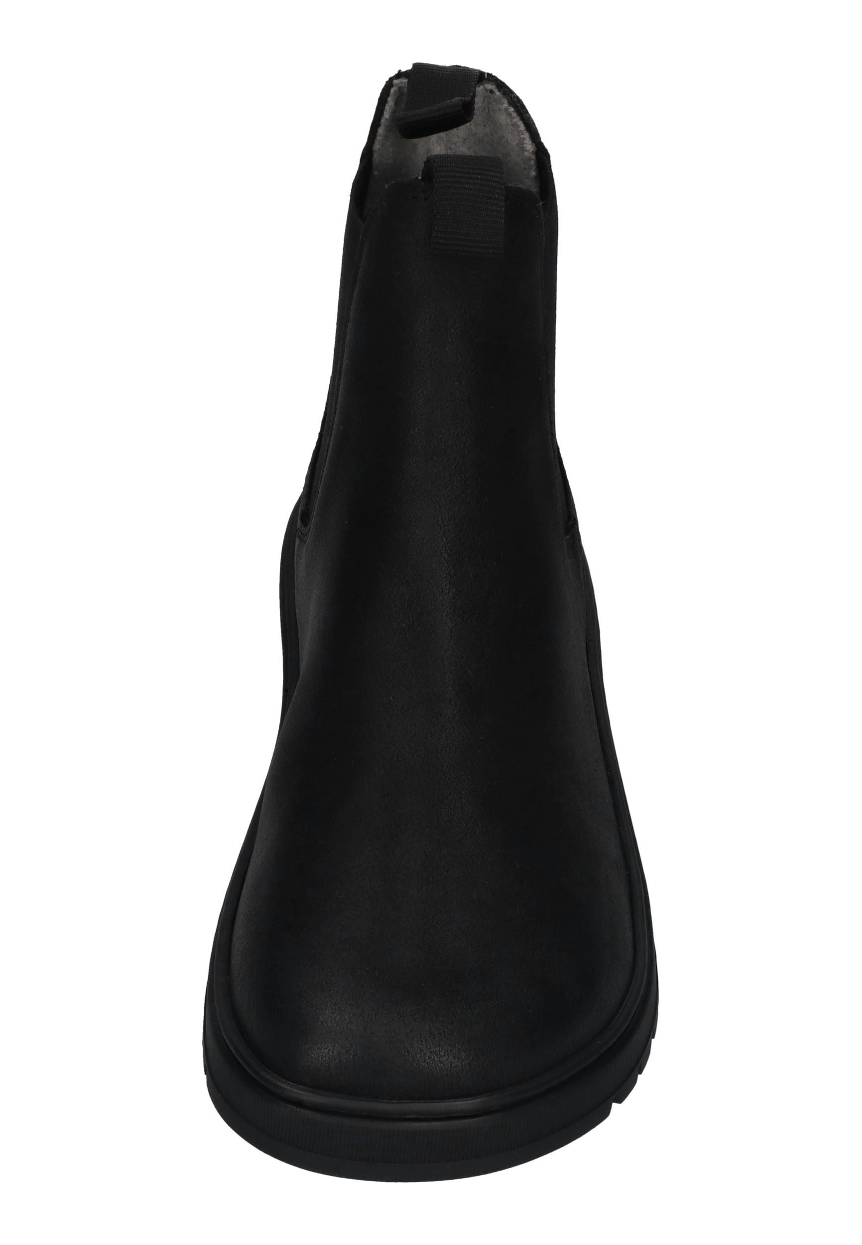 KOEL Damen Barefoot Chelseaboots GAVIEN SUEDE FELT black