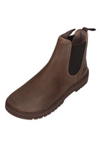 KOEL Damen Barefoot Chelseaboots GAVIEN SUEDE FELT brown