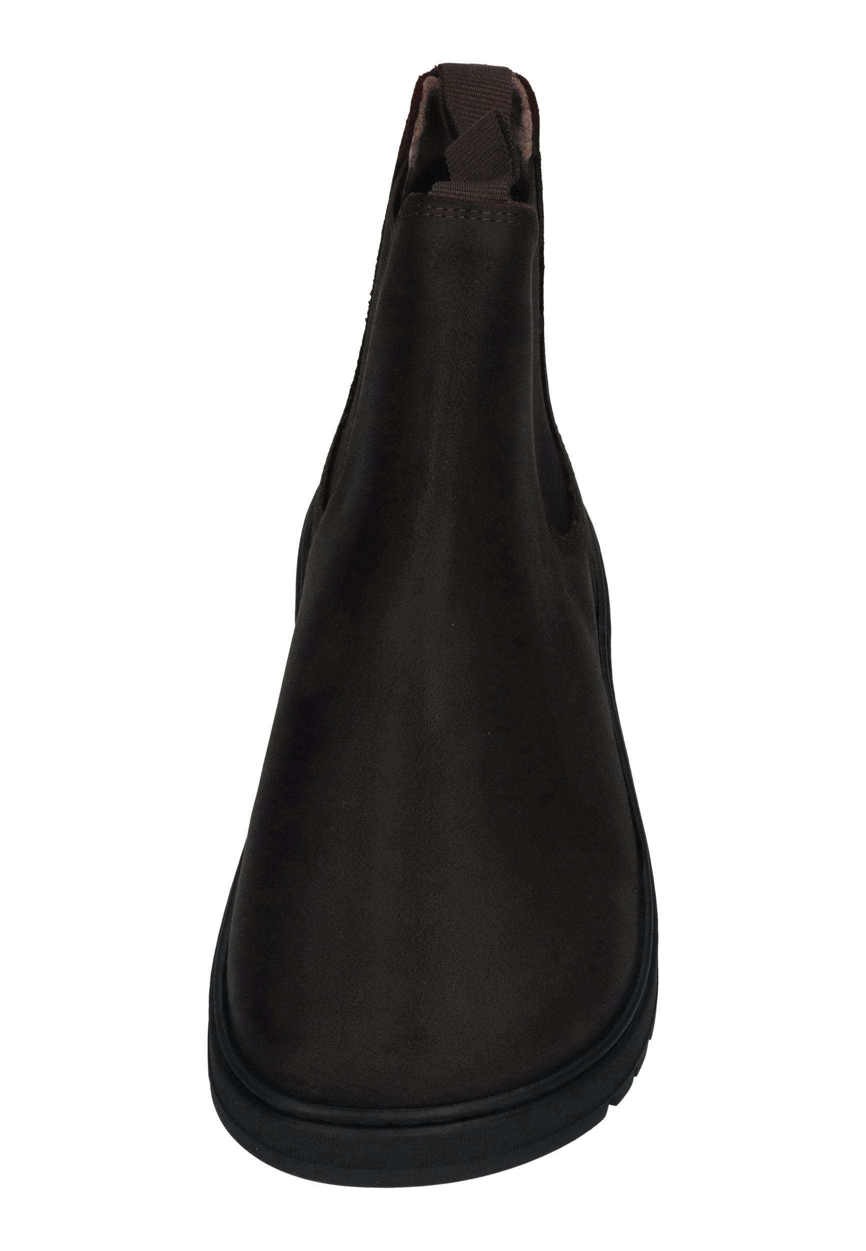 KOEL Damen Barefoot Chelseaboots GAVIEN SUEDE FELT chocolate