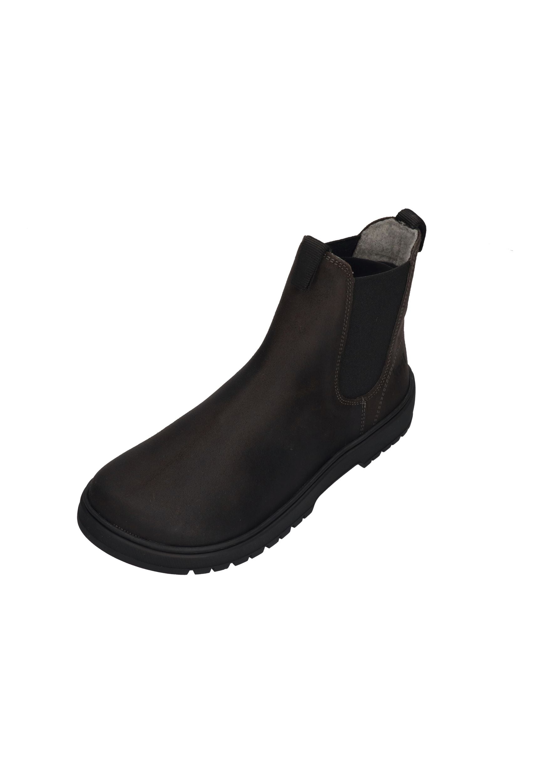 KOEL Damen Barefoot Chelseaboots GAVIEN SUEDE FELT dark grey