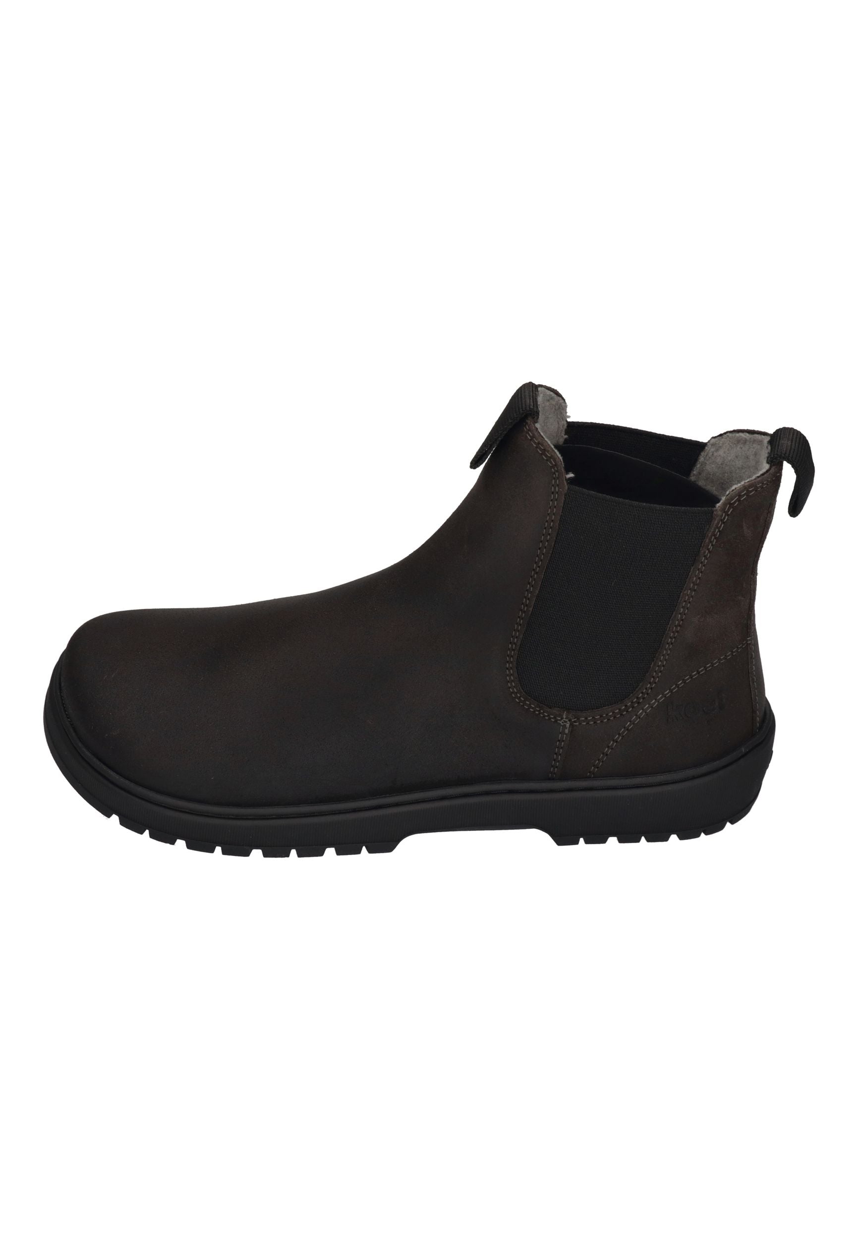 KOEL Damen Barefoot Chelseaboots GAVIEN SUEDE FELT dark grey