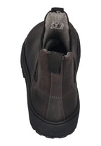 KOEL Damen Barefoot Chelseaboots GAVIEN SUEDE FELT dark grey