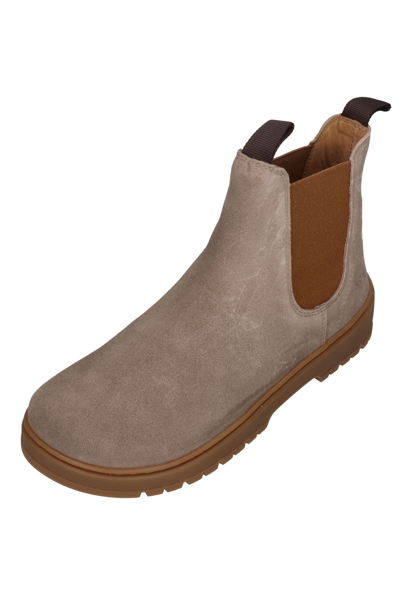 KOEL Damen Barefoot Chelseaboots GAVIEN SUEDE taupe