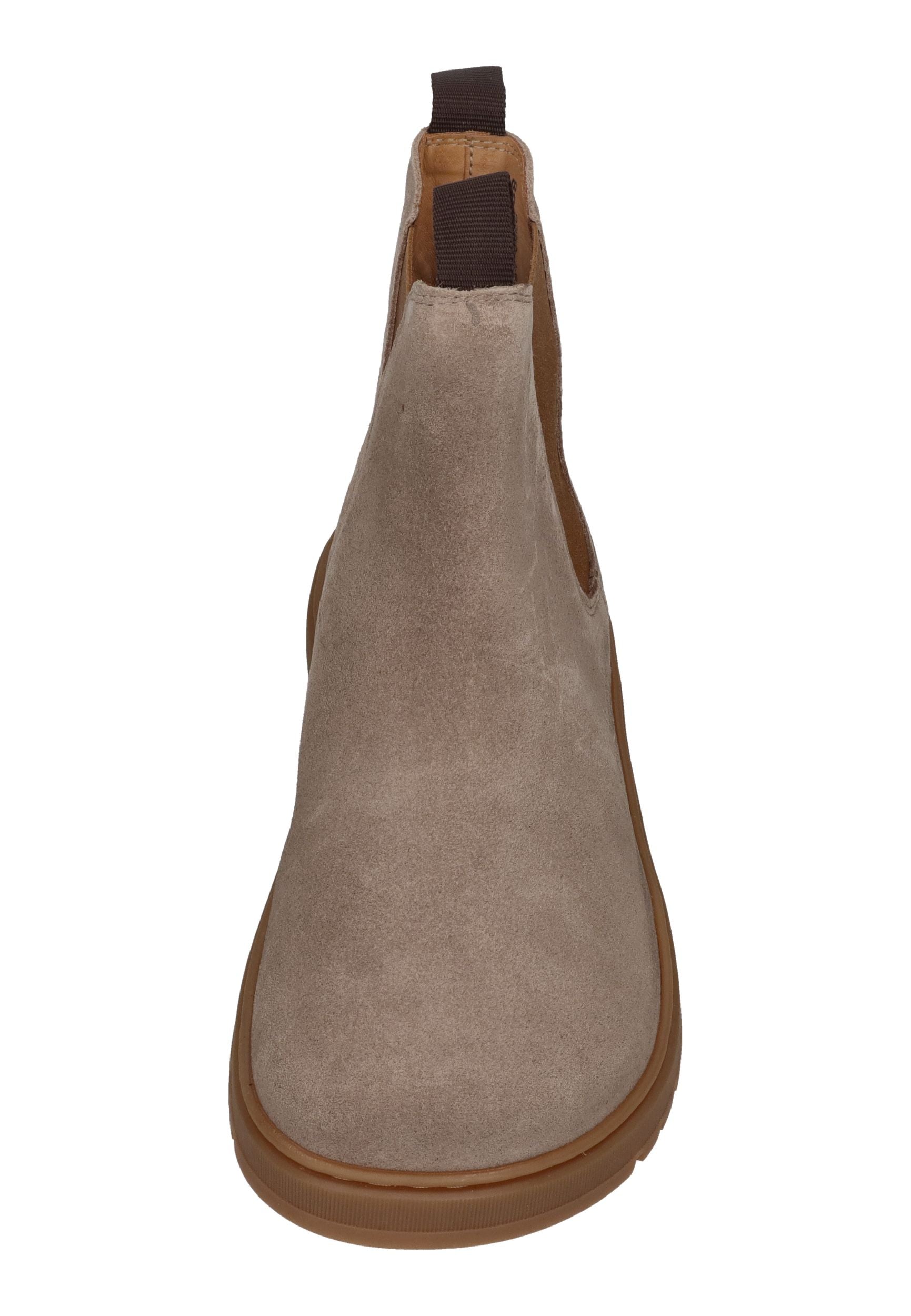 KOEL Damen Barefoot Chelseaboots GAVIEN SUEDE taupe