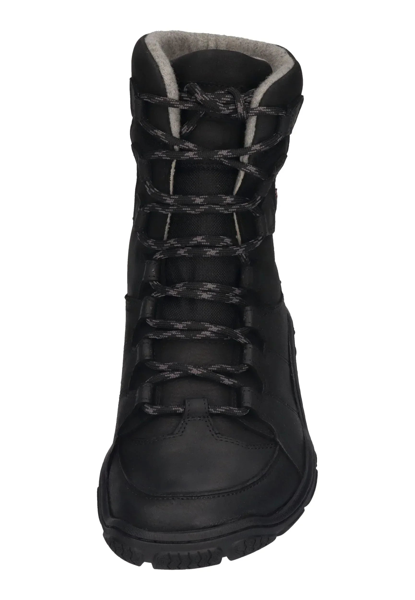 KOEL Damen Barefoot Outdoor Booties RISEA MERINO - black