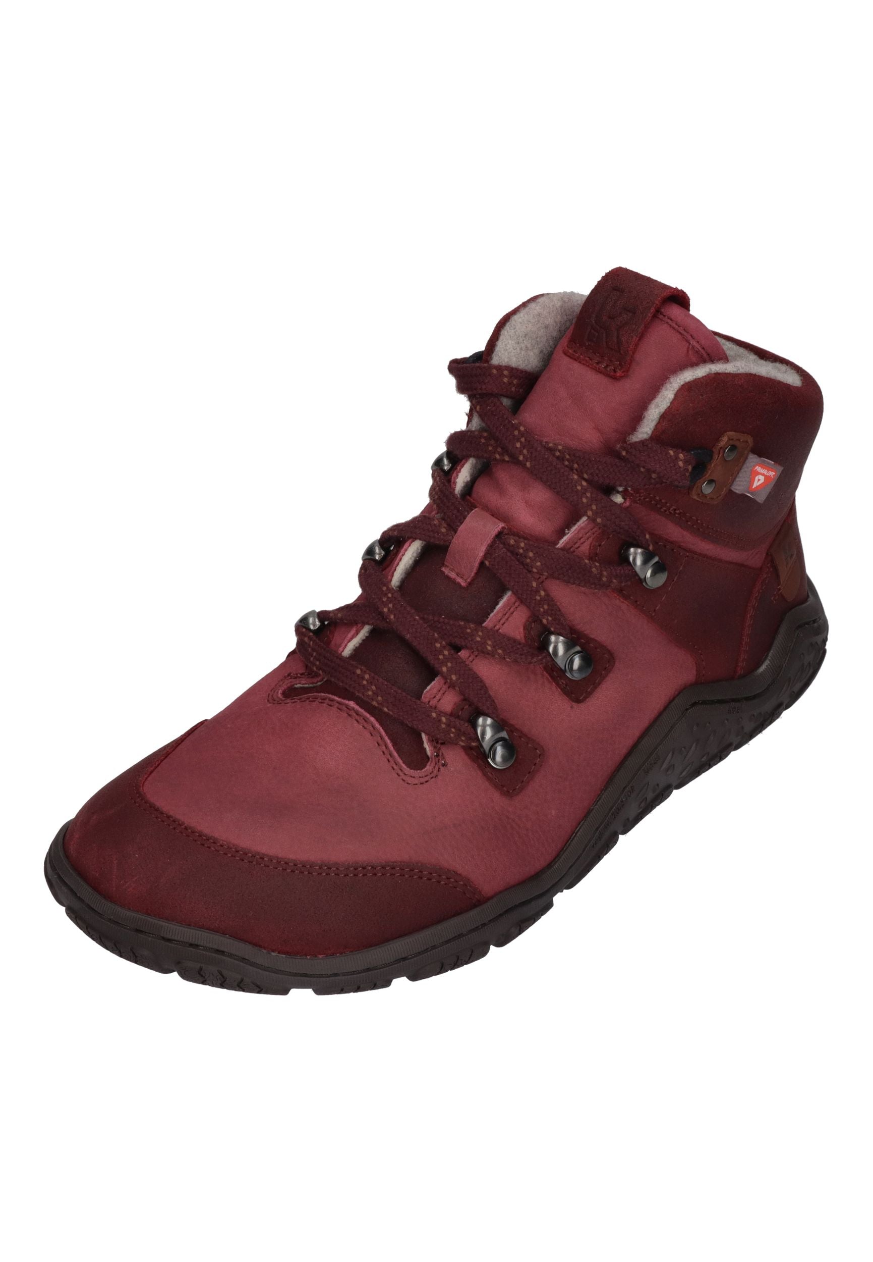 KOEL Damen Barefoot Outdoor Booties ROBA 2.0 MERINO bordo