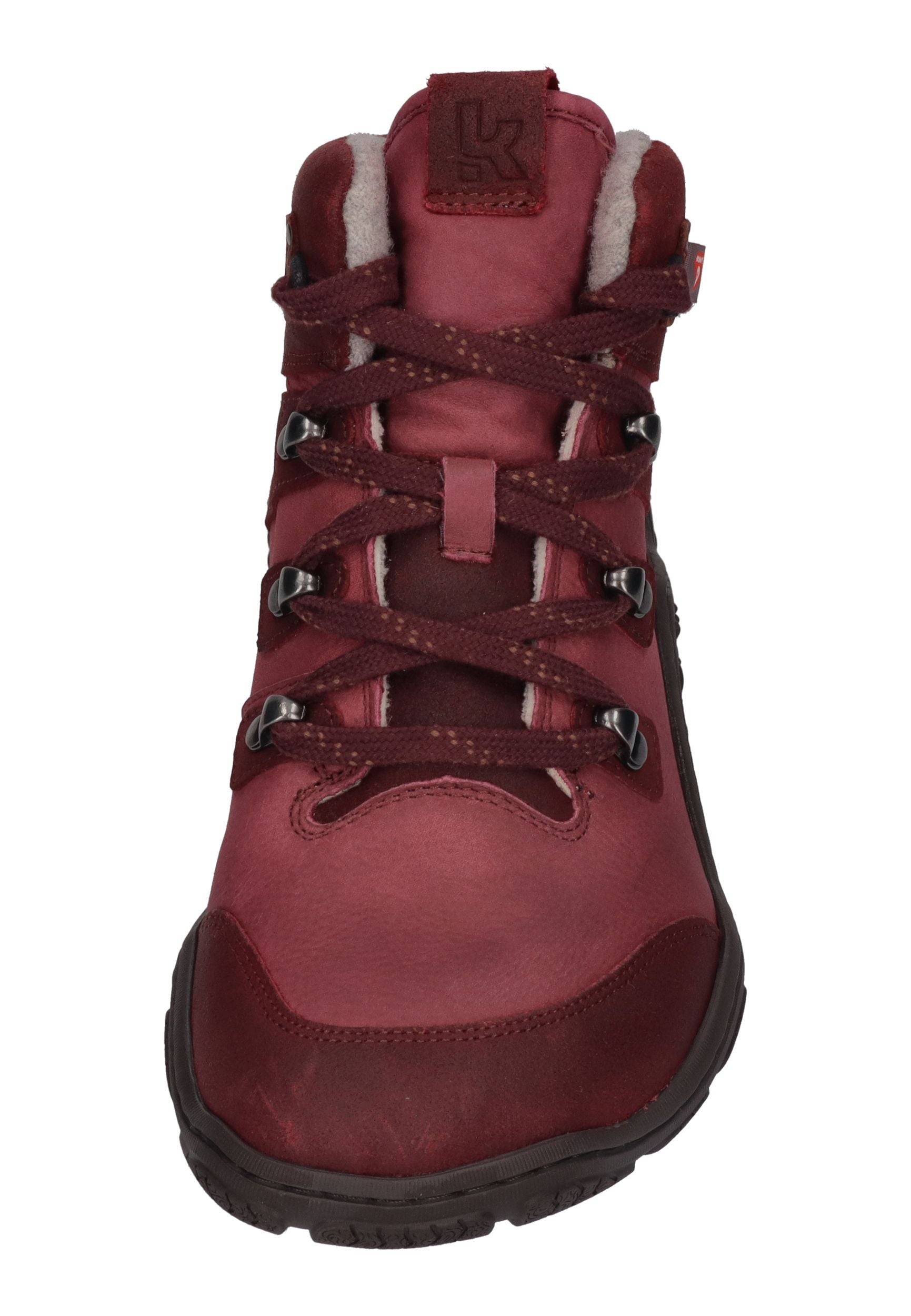 KOEL Damen Barefoot Outdoor Booties ROBA 2.0 MERINO bordo