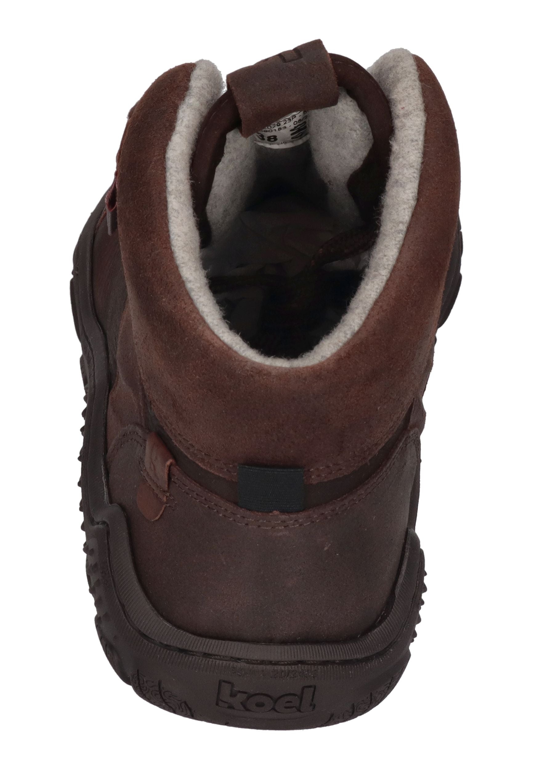 KOEL Damen Barefoot Outdoor Booties ROBA 2.0 MERINO brown