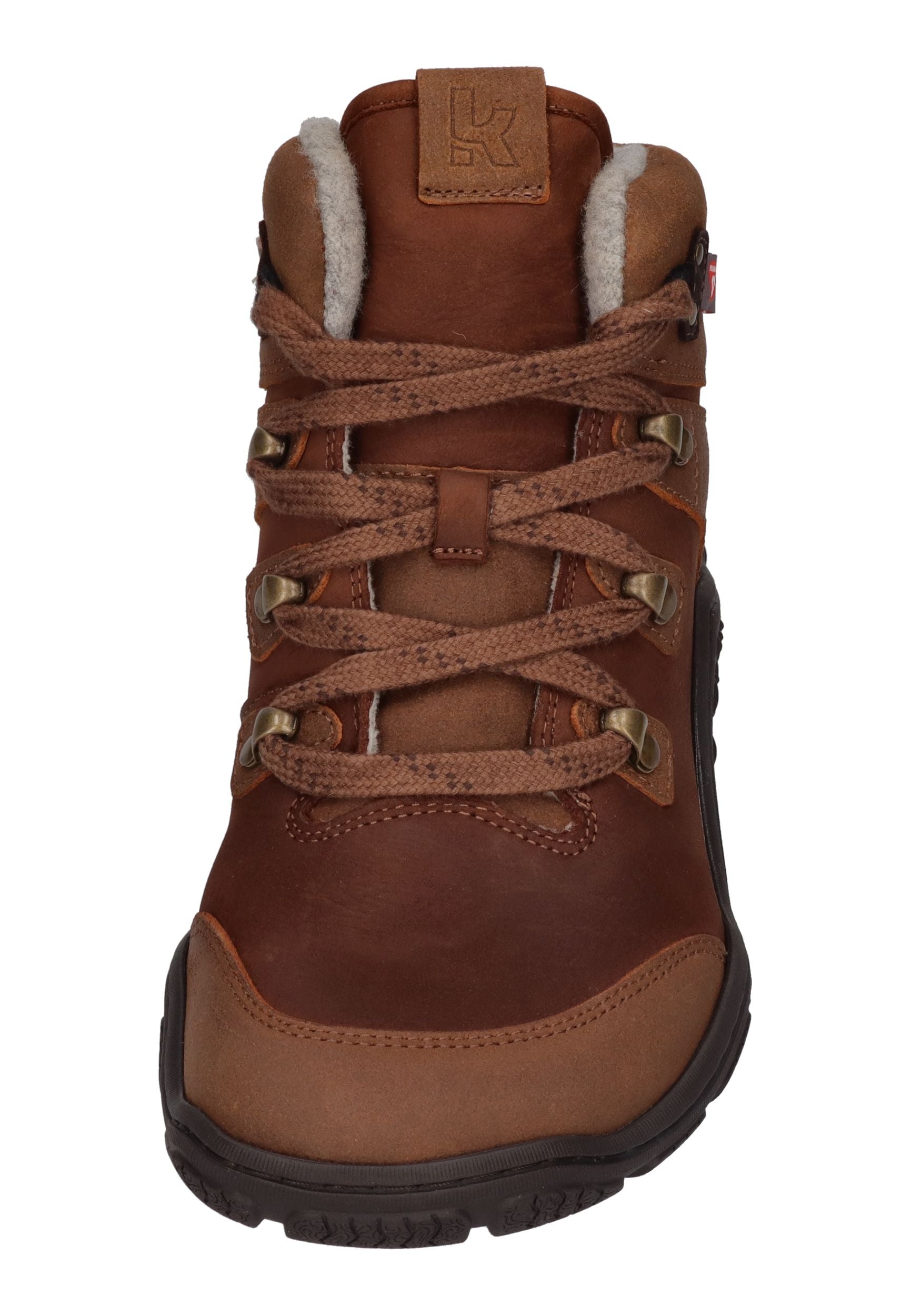 KOEL Damen Barefoot Outdoor Booties ROBA 2.0 MERINO chocolate
