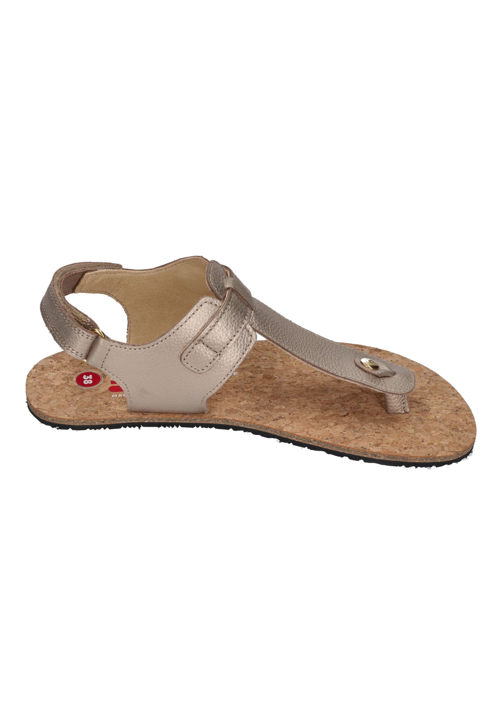 KOEL Damen Barefoot Sandalen ARIANA METALLIC champagne – Sandalen & Sandaletten | shoedealo.shop – Bild 4