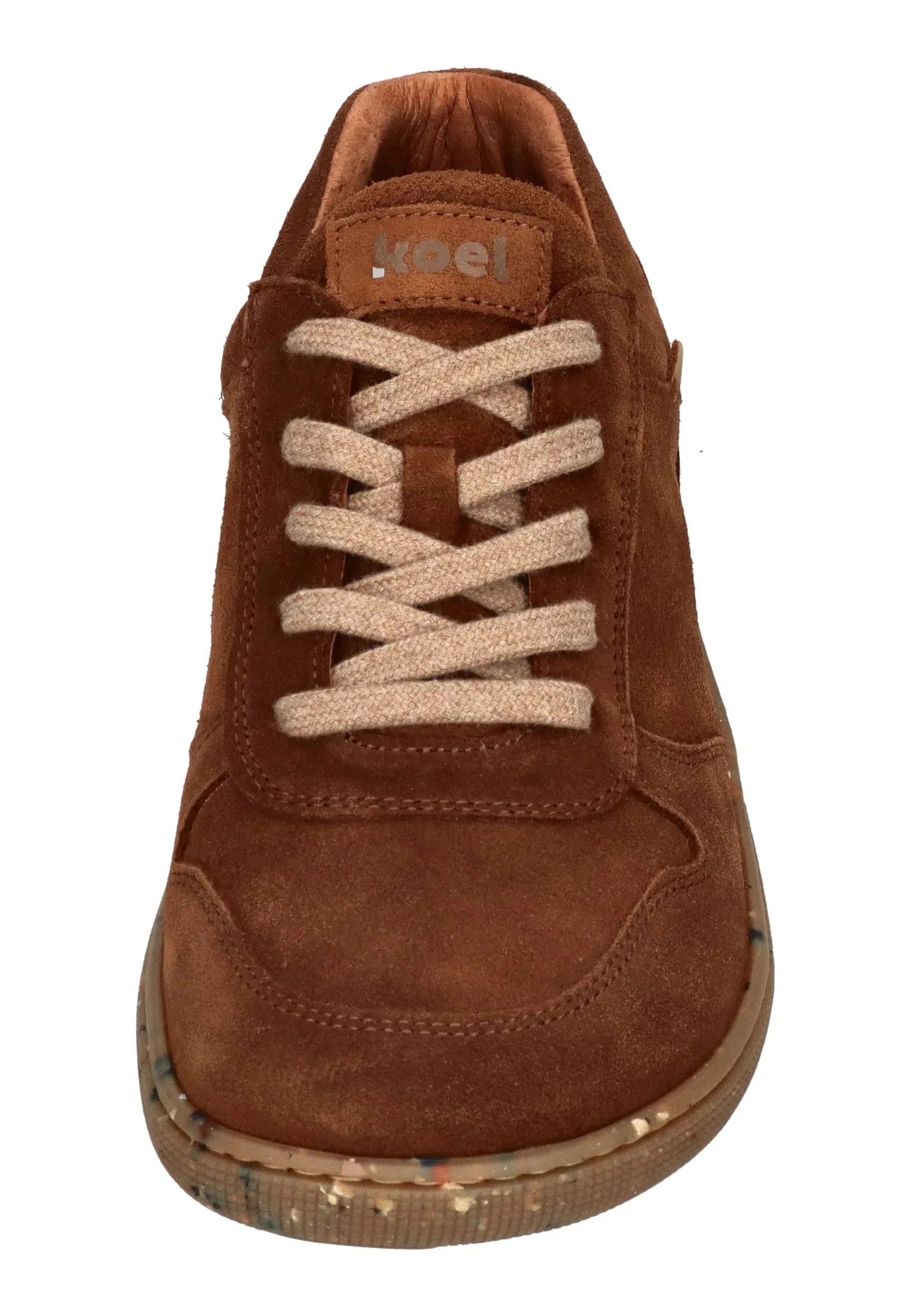 KOEL Damen Barefoot Sneakers FRANCIE SUEDE ECO cognac – Barfußschuhe - Braun | shoedealo.shop – Bild 3