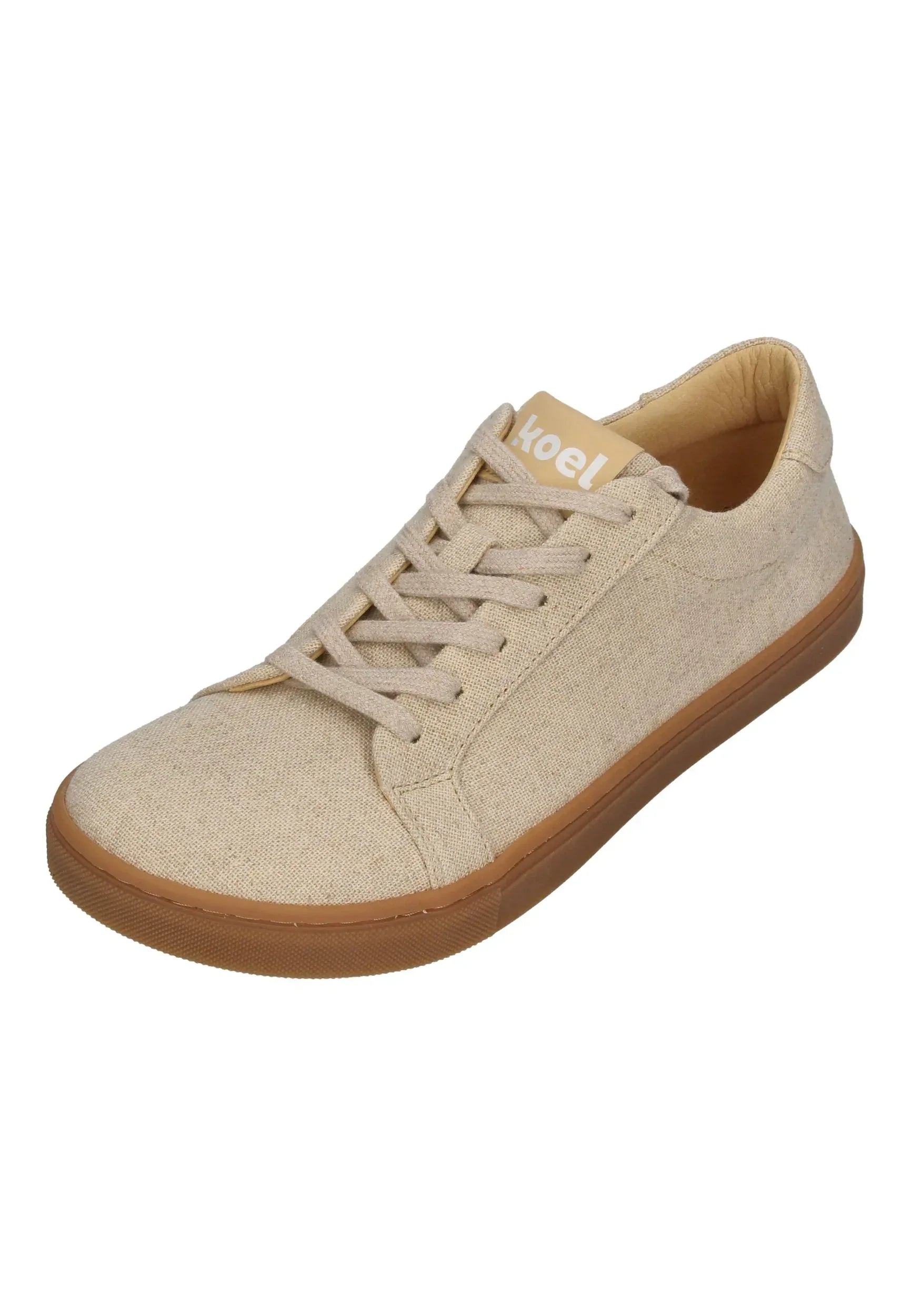 KOEL Damen Barefoot Sneakers HAZEL CANVAS 850 beige