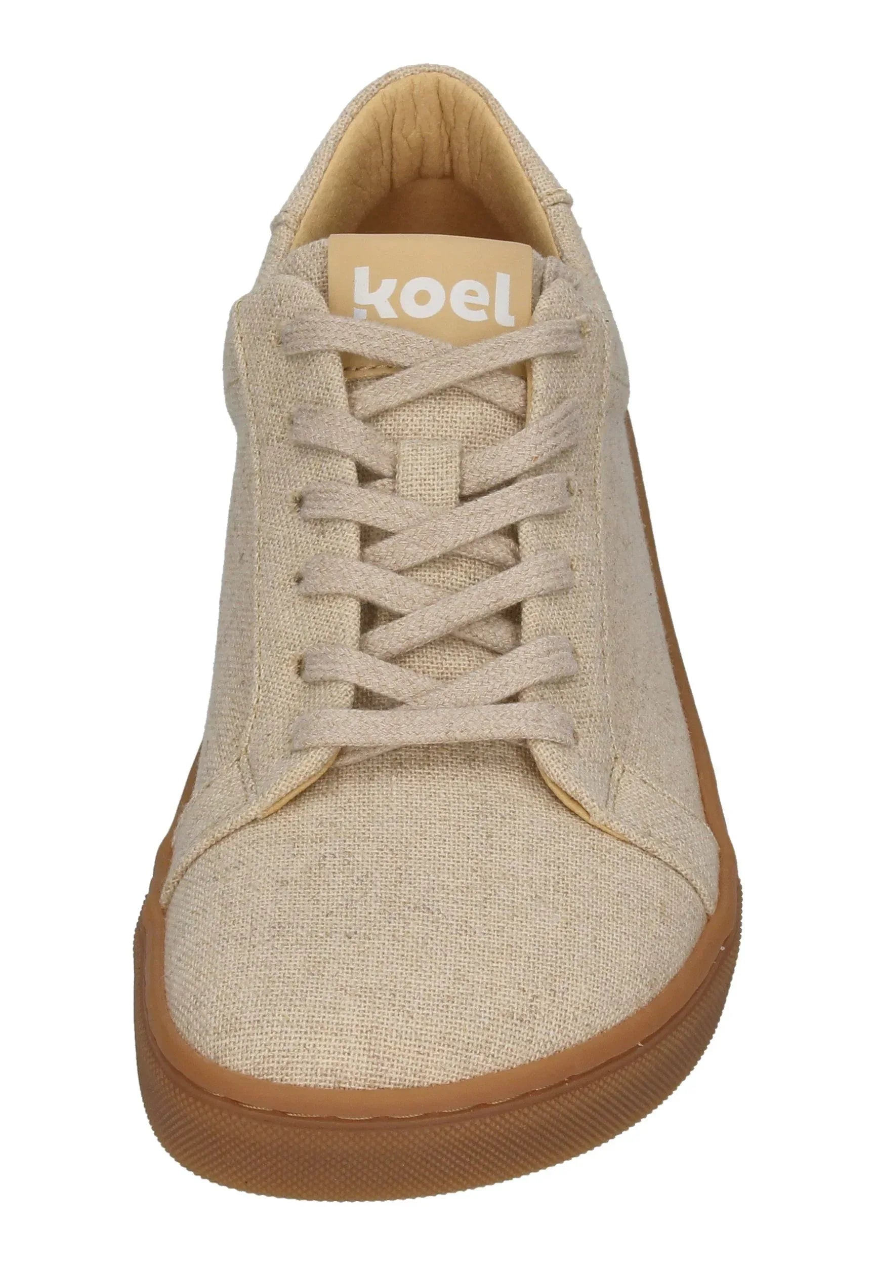 KOEL Damen Barefoot Sneakers HAZEL CANVAS 850 beige