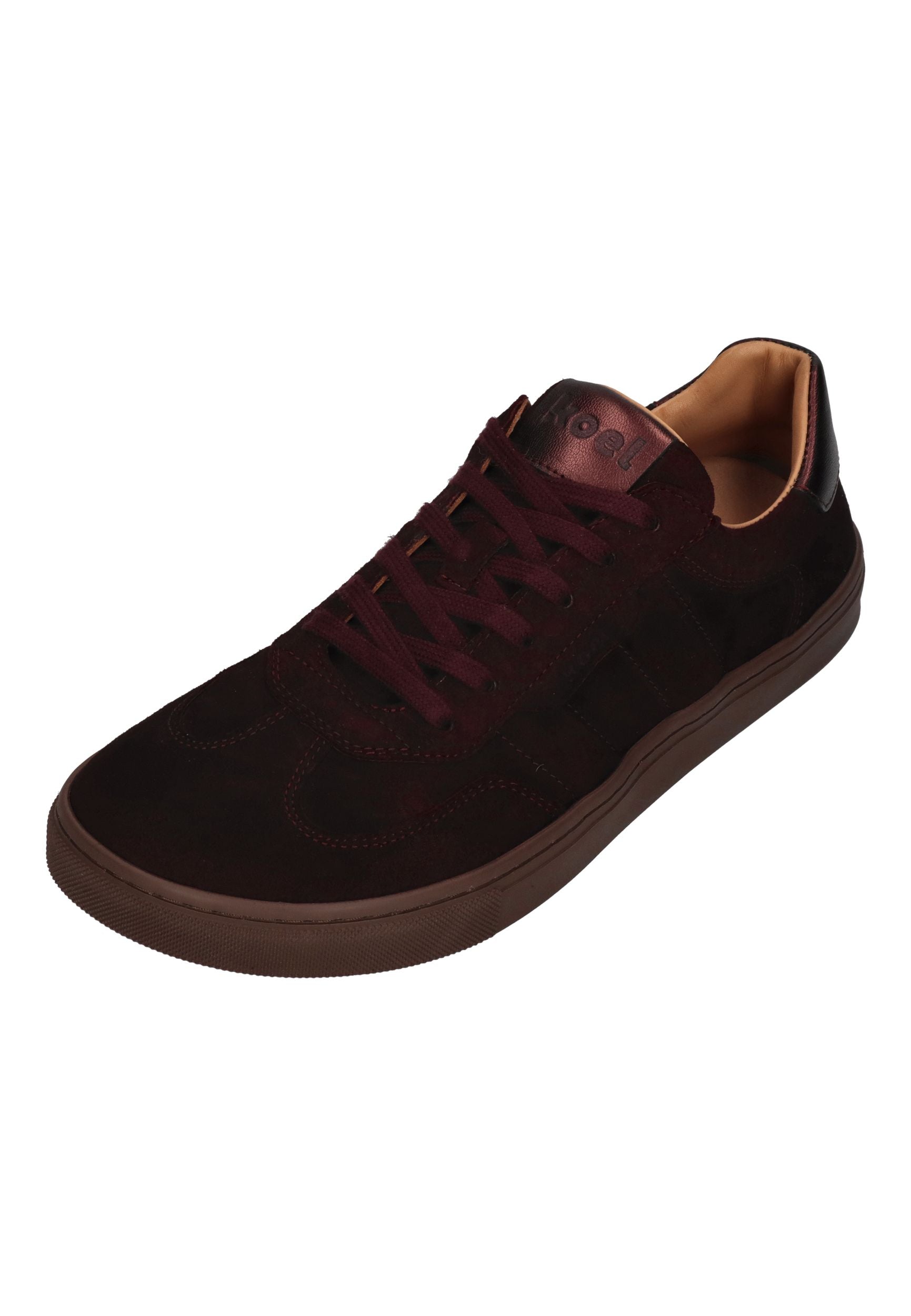 KOEL Damen Barefoot Sneakers HELENA SUEDE bordo
