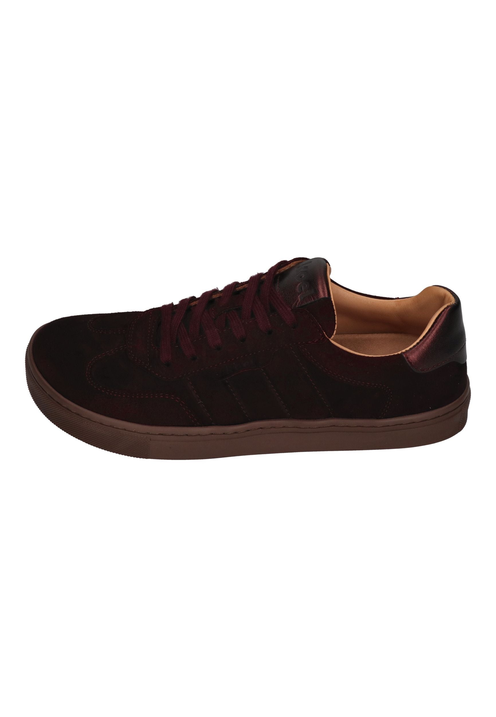 KOEL Damen Barefoot Sneakers HELENA SUEDE bordo