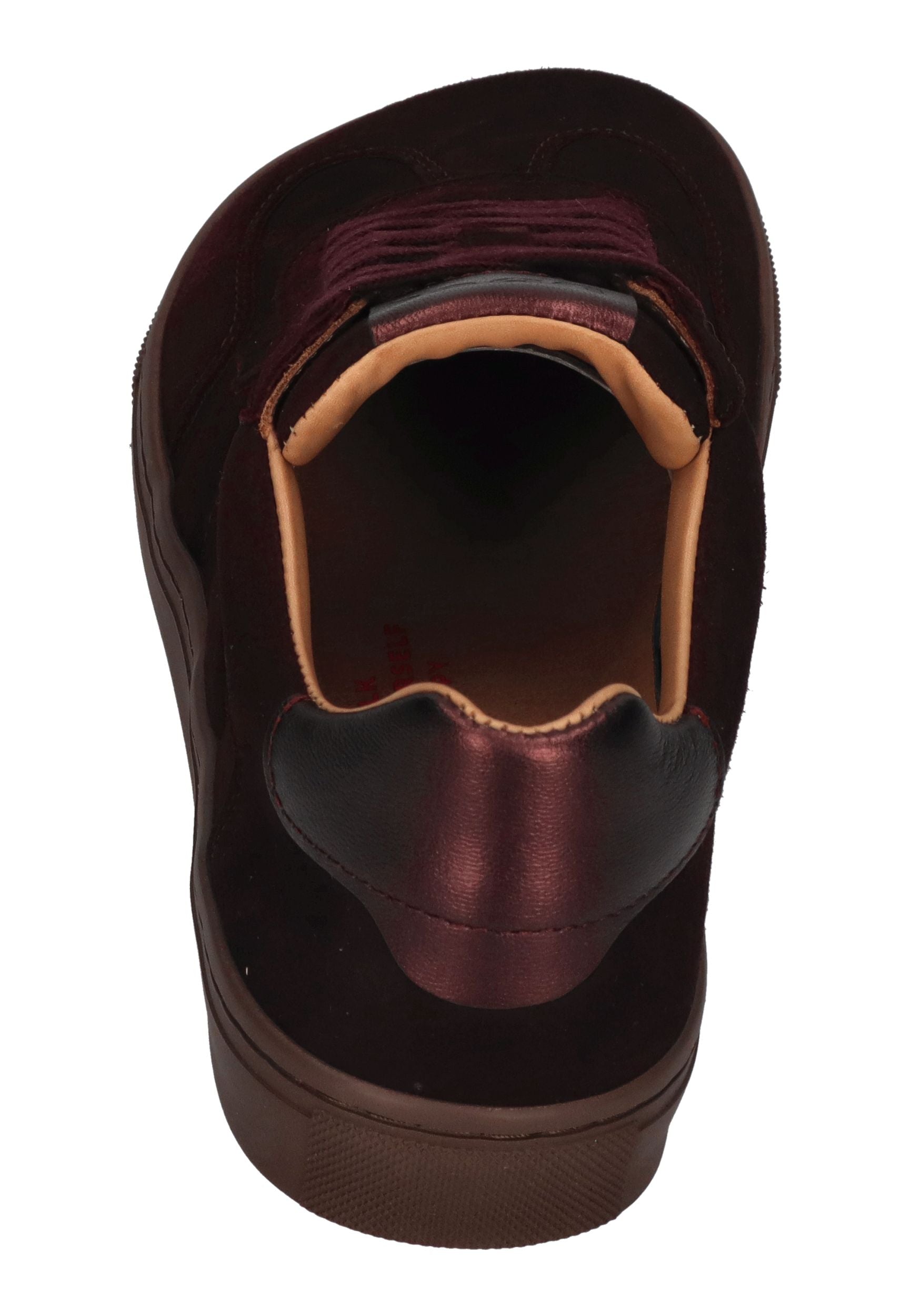 KOEL Damen Barefoot Sneakers HELENA SUEDE bordo