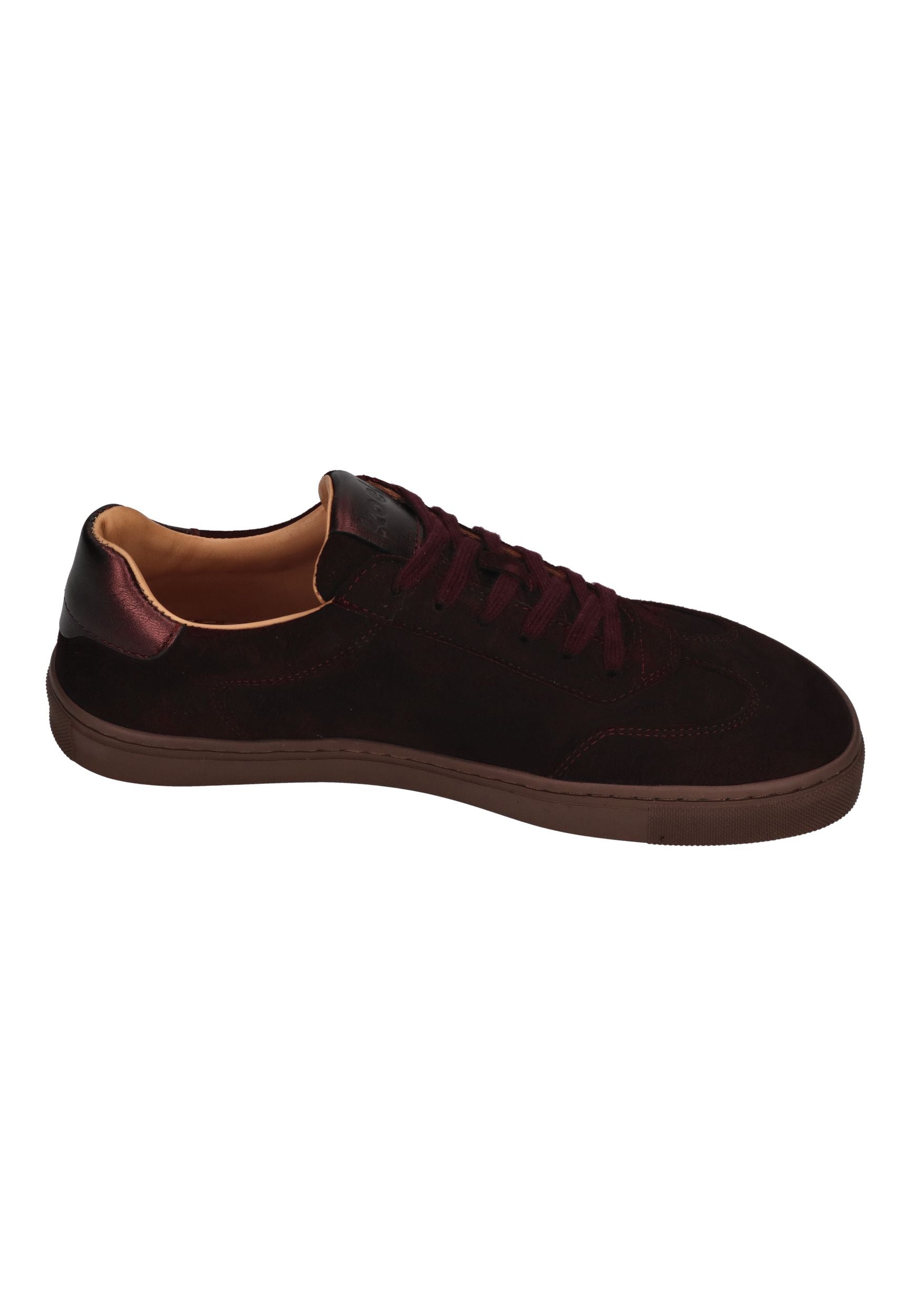 KOEL Damen Barefoot Sneakers HELENA SUEDE bordo