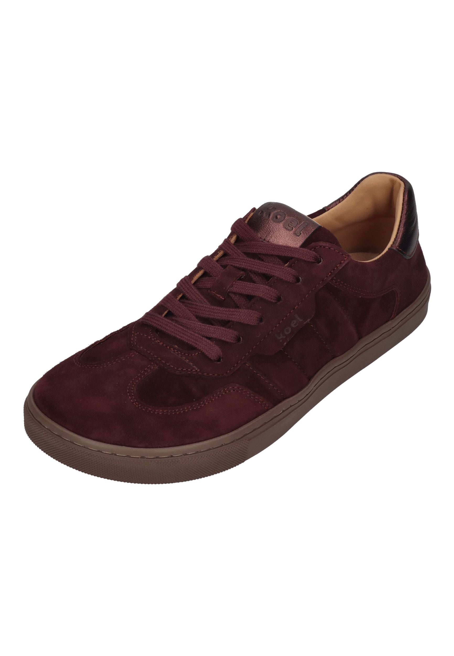 KOEL Damen Barefoot Sneakers HELENA SUEDE bordo